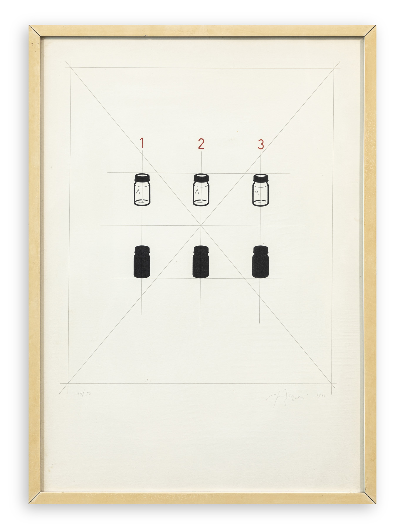 TINO STEFANONI (1937-2017) - Senza Titolo, 1972