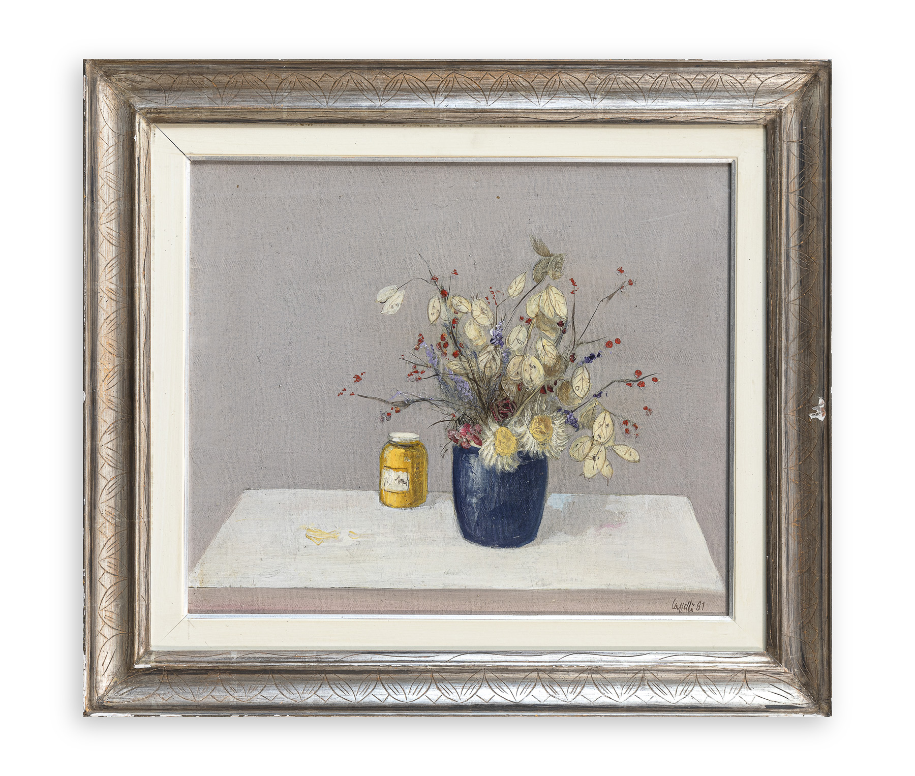 GIOVANNI CAPPELLI (1923-1994) - Foglie e Fiori, 1981