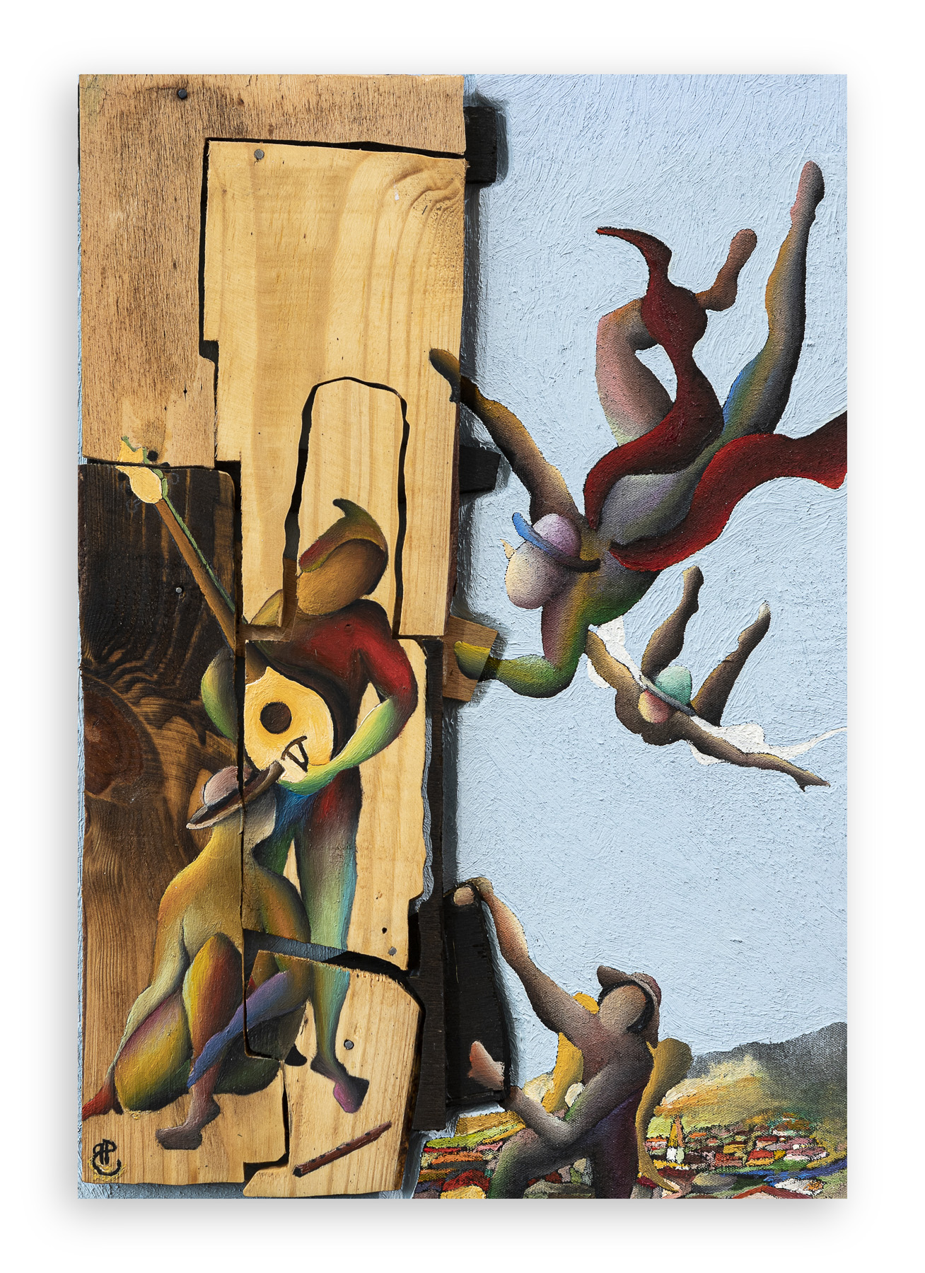 PAOLO BARETTA (1961) - Angeli della cordigliera, 1998