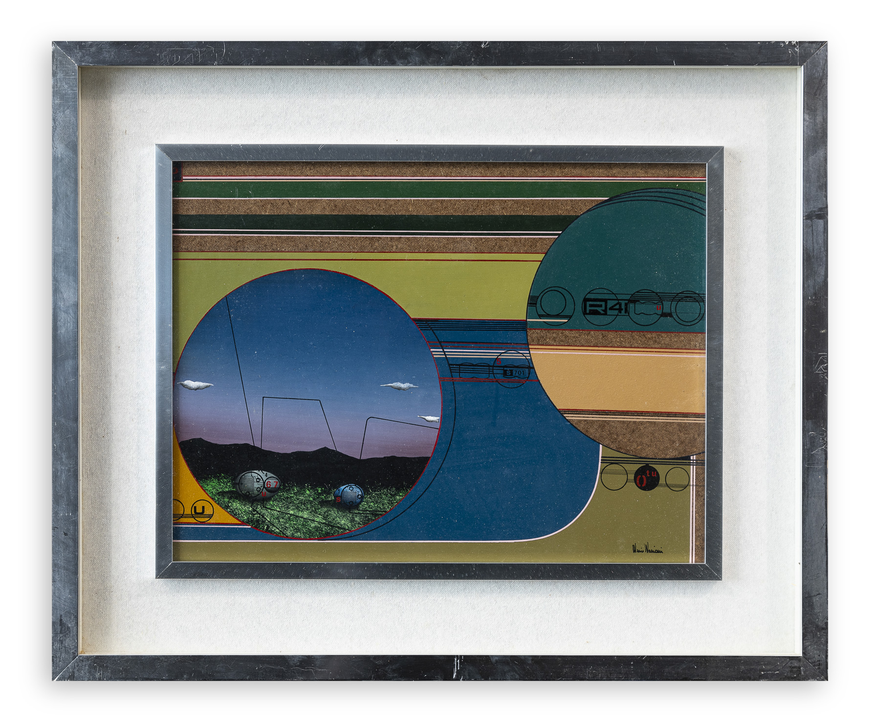 MARIO MARIANI (1952) - Studio per arredamento, 1978