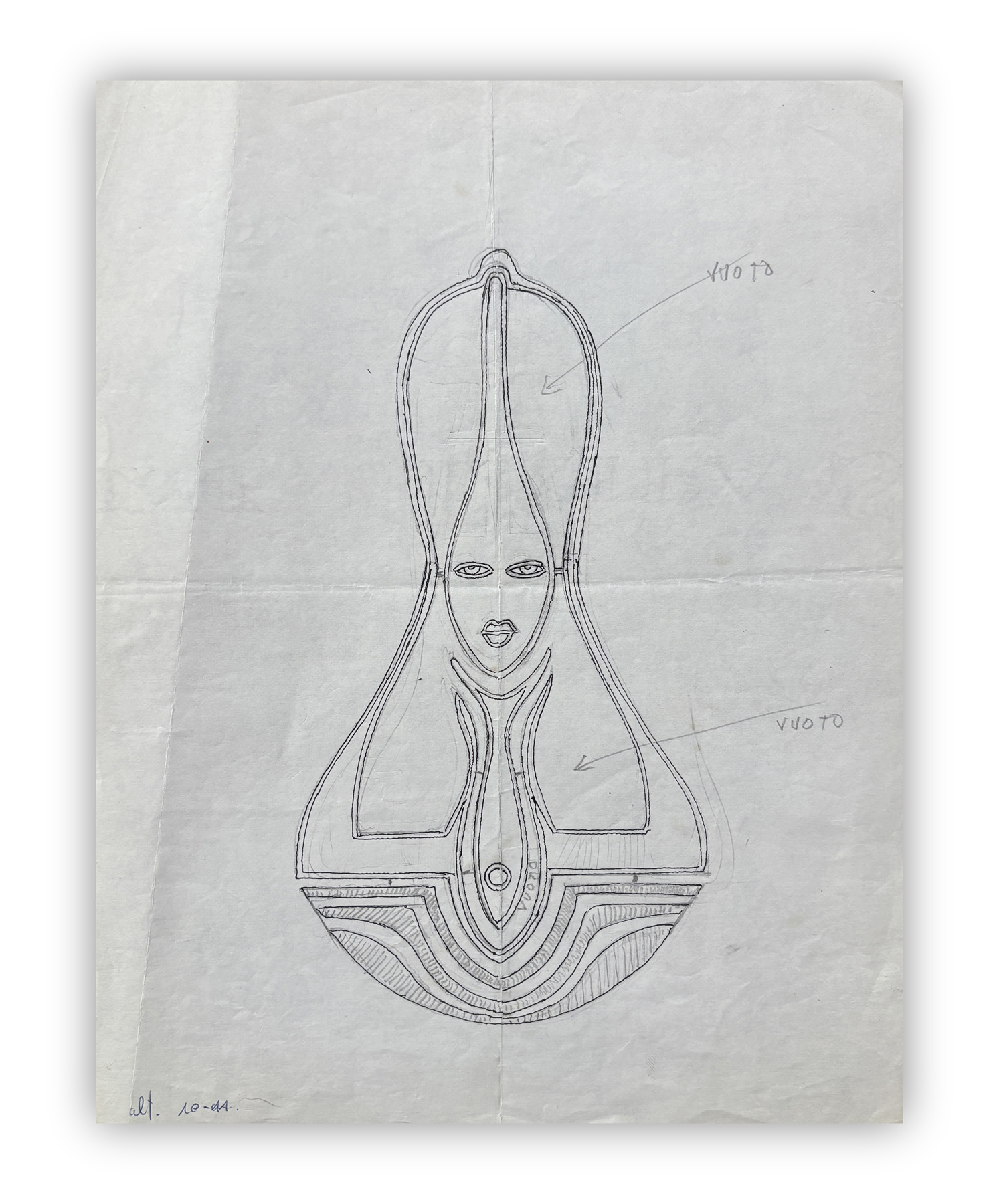 RAFFAELE PONTECORVO (1913-1983) - Senza Titolo