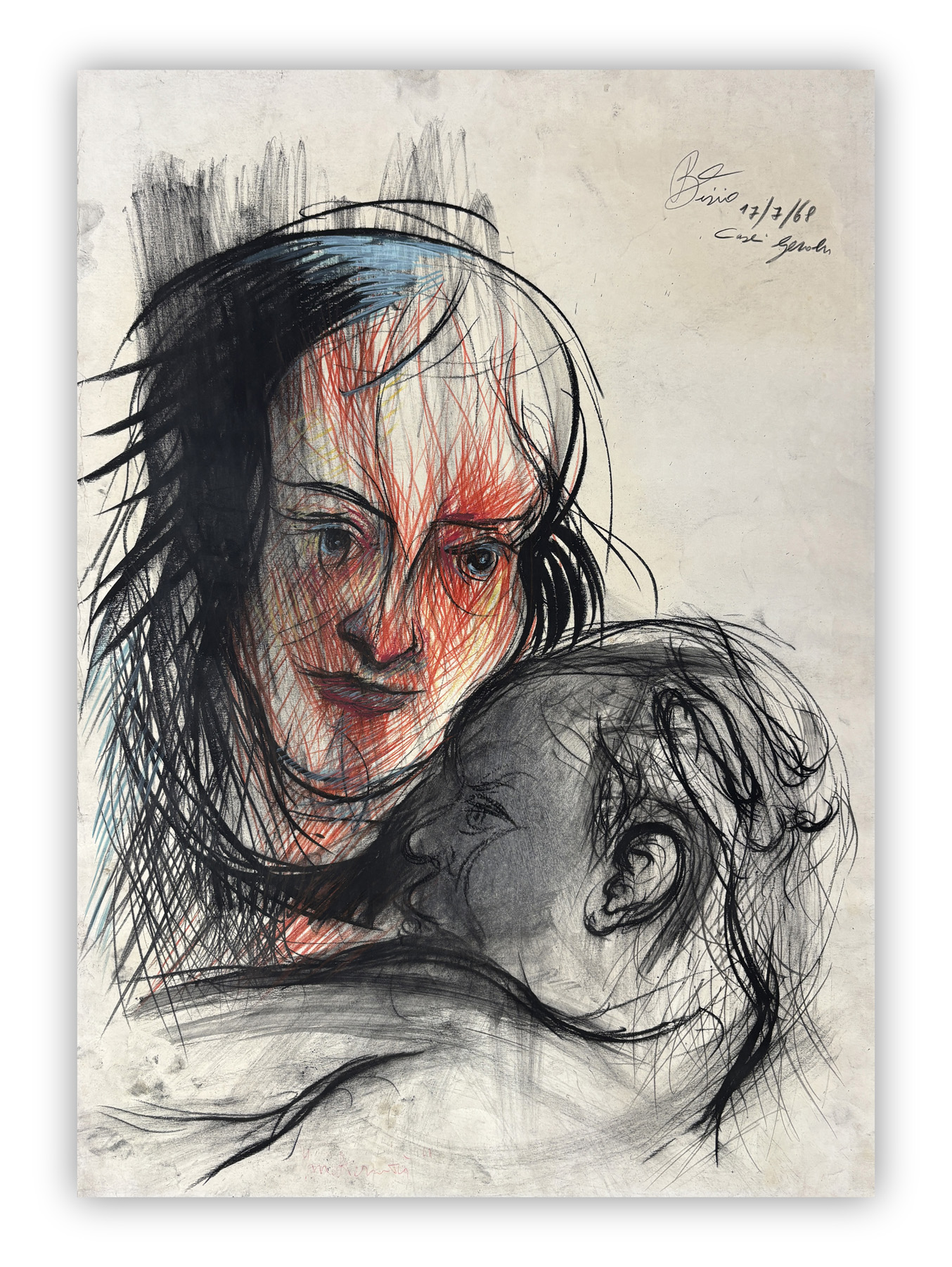 PIETRO BISIO (1932) - Senza Titolo, 1968