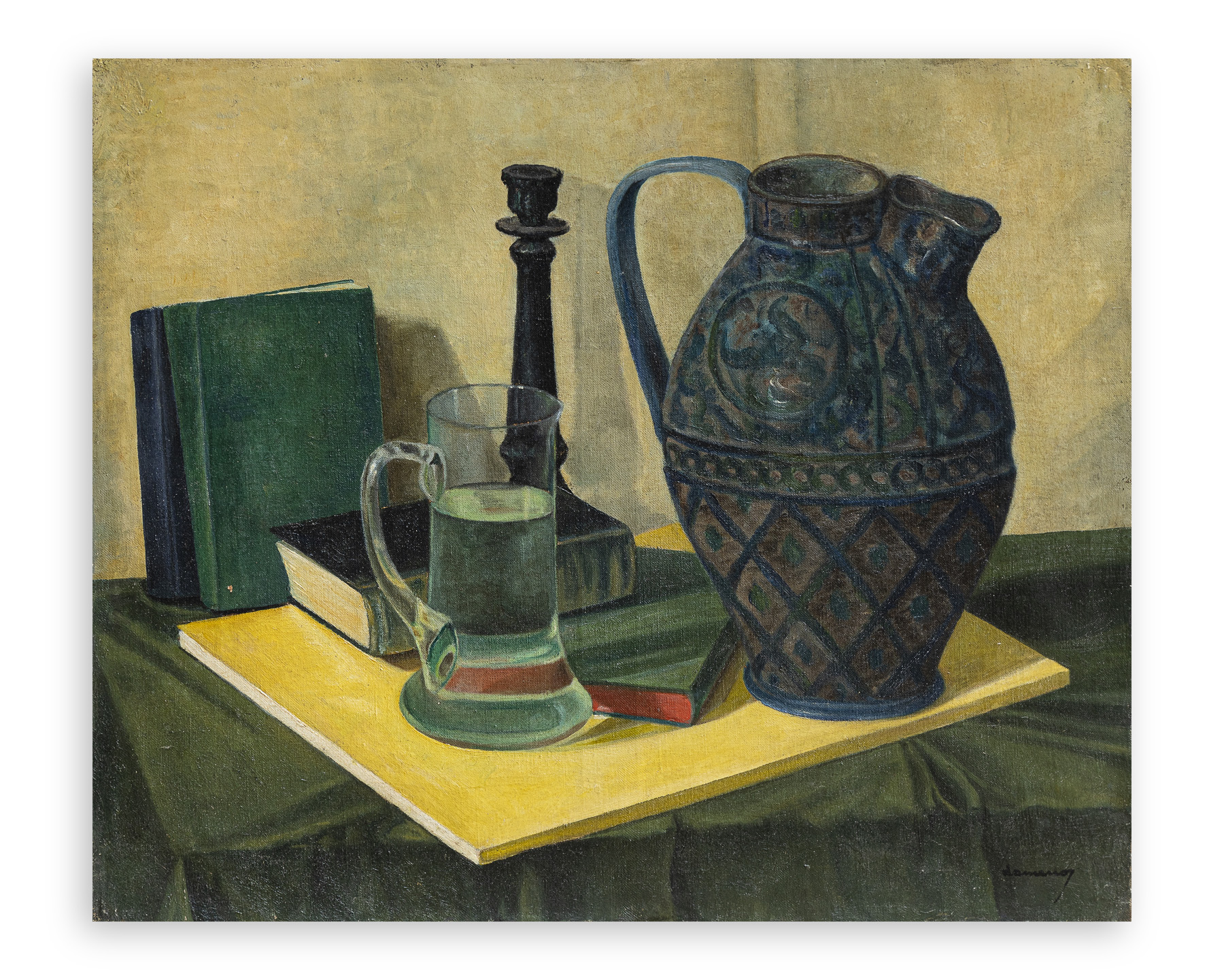 AUTORE INDECIFRATO - Senza Titolo (Natura morta), 1934