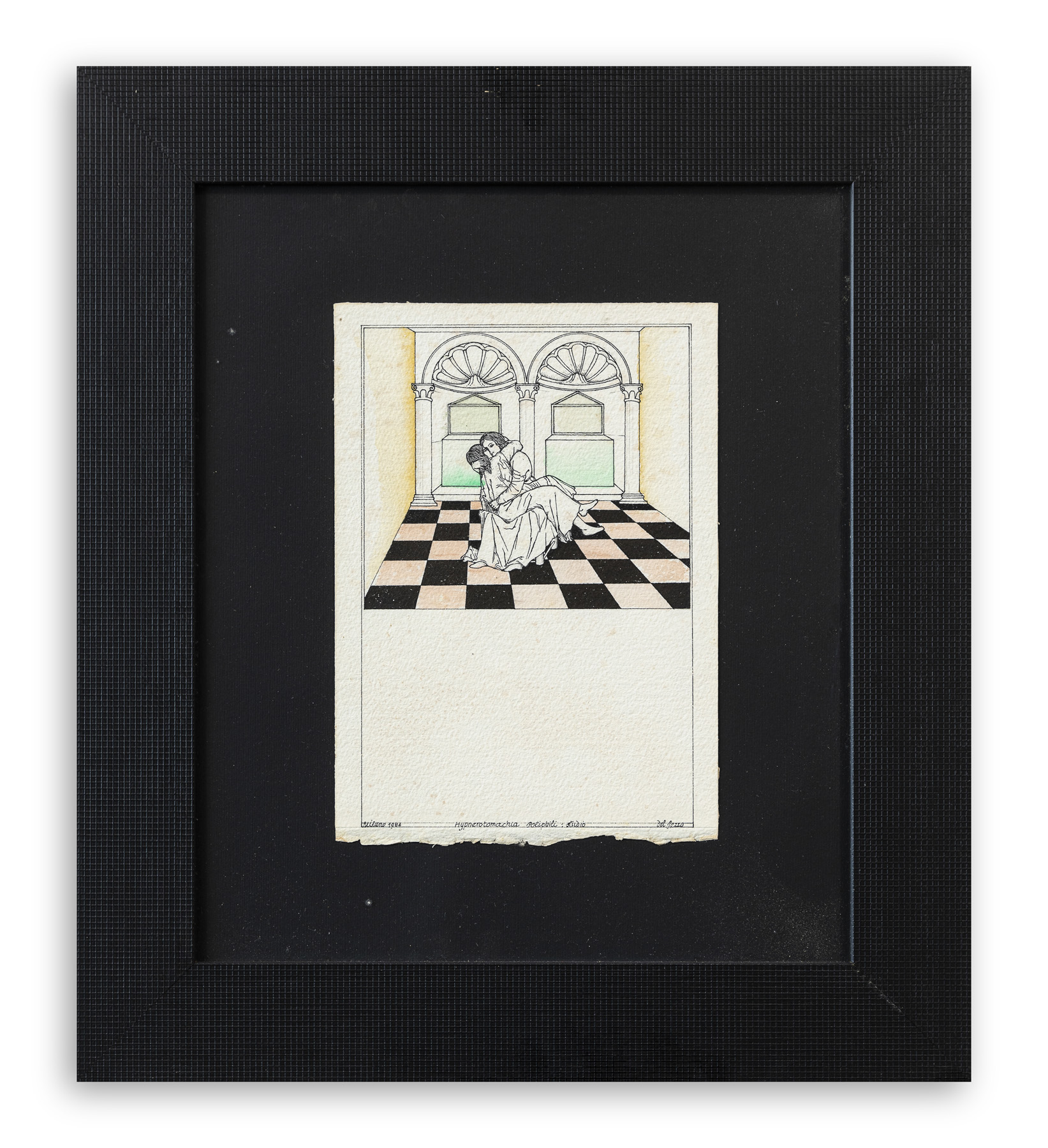 LUCIO DEL PEZZO (1933-2020) - Hypnerotomachia Poliphili: Studio, 1984