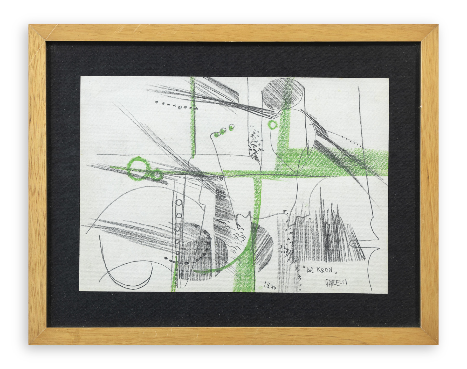 FRANCO GARELLI (1909-1973) - Al Kron, 1970