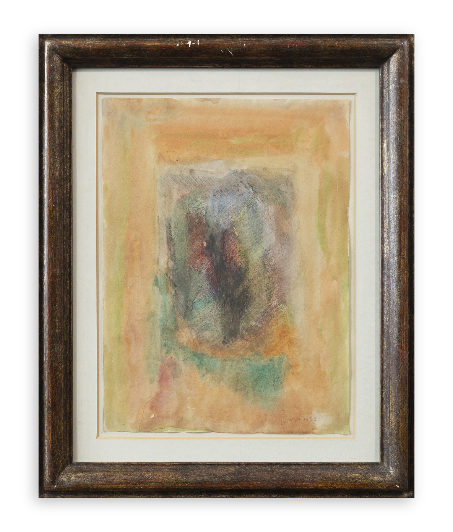 PIERLUIGI LAVAGNINO (1933-1999) - Senza Titolo, 1963