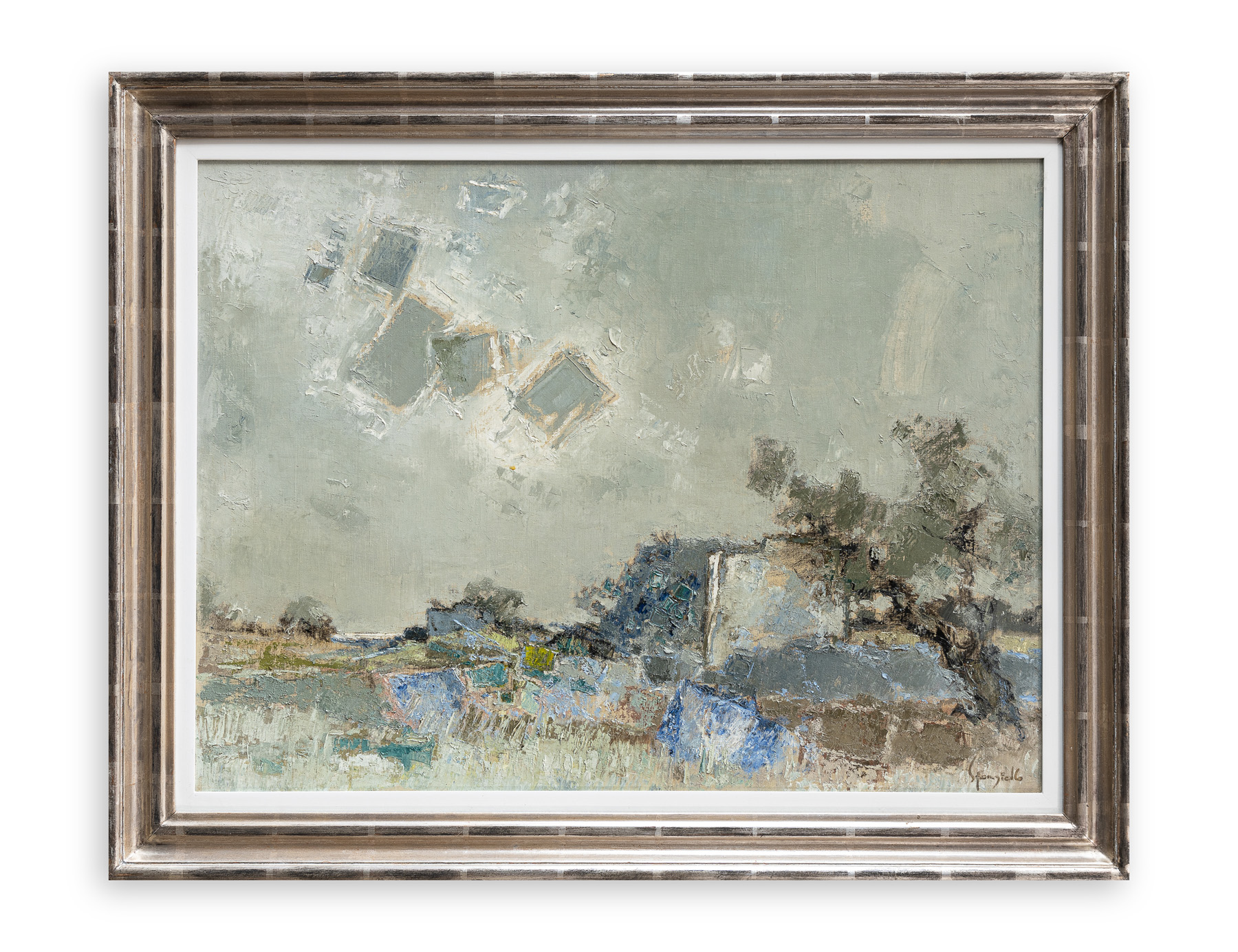 COSIMO SPONZIELLO (1915-2004) - Ottobre in Salento, 1975