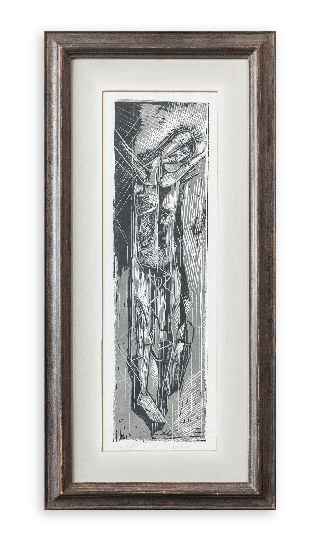 FLORIANO BODINI (1933-2005) - Senza Titolo (Crocefissione)