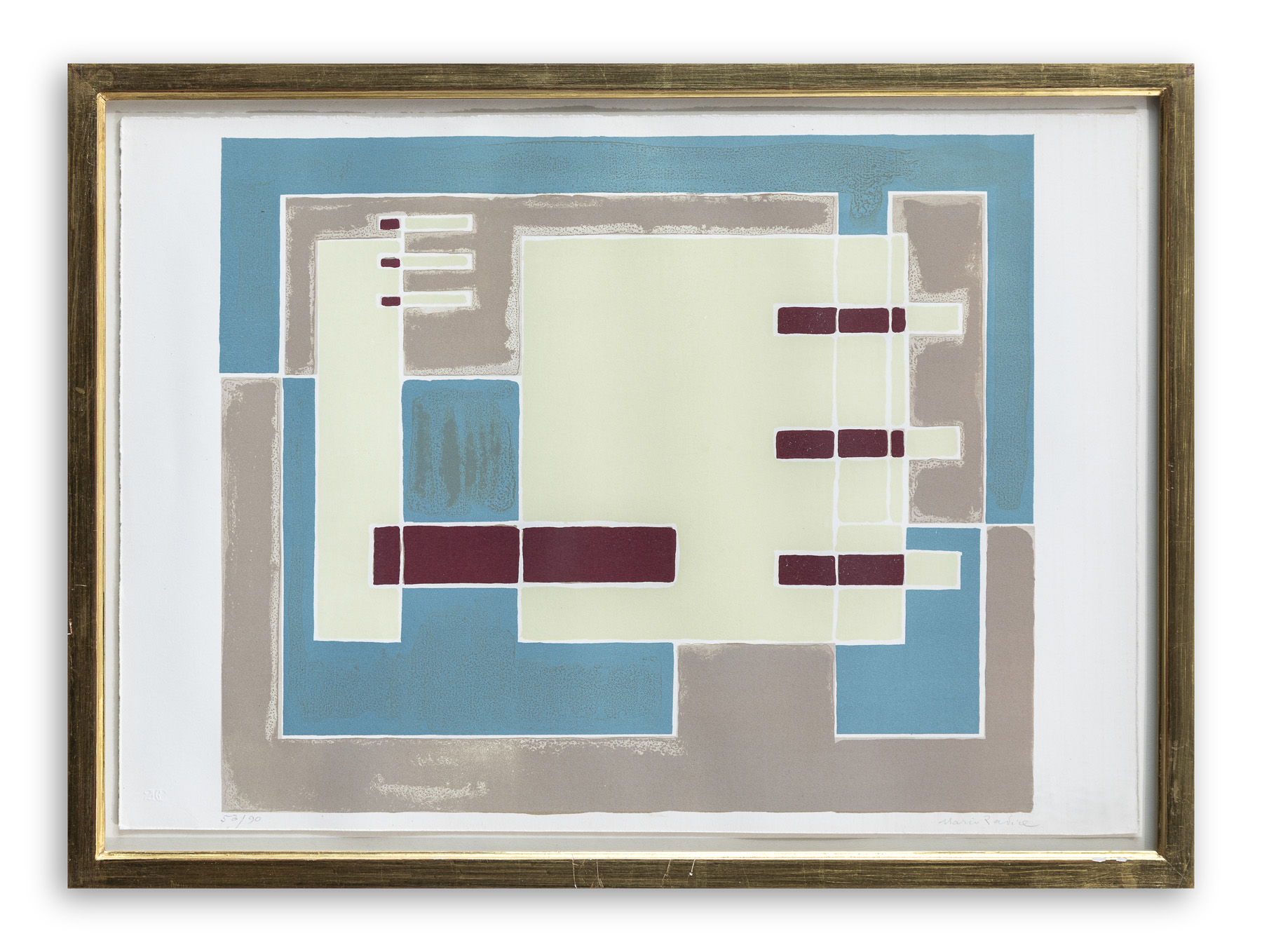 MARIO RADICE (1898-1987) - Senza Titolo, 1971