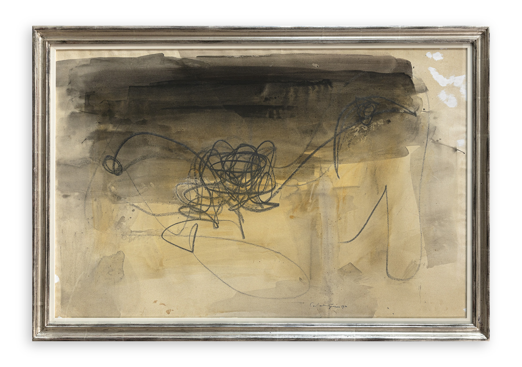 COSTANTINO GUENZI (1926-1989) - Senza Titolo, 1970