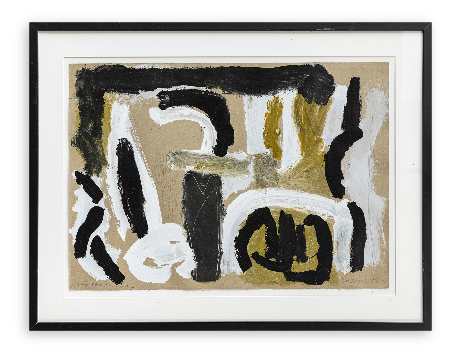 AUTORE INDECIFRATO - Nelle case vecchie, 1982
