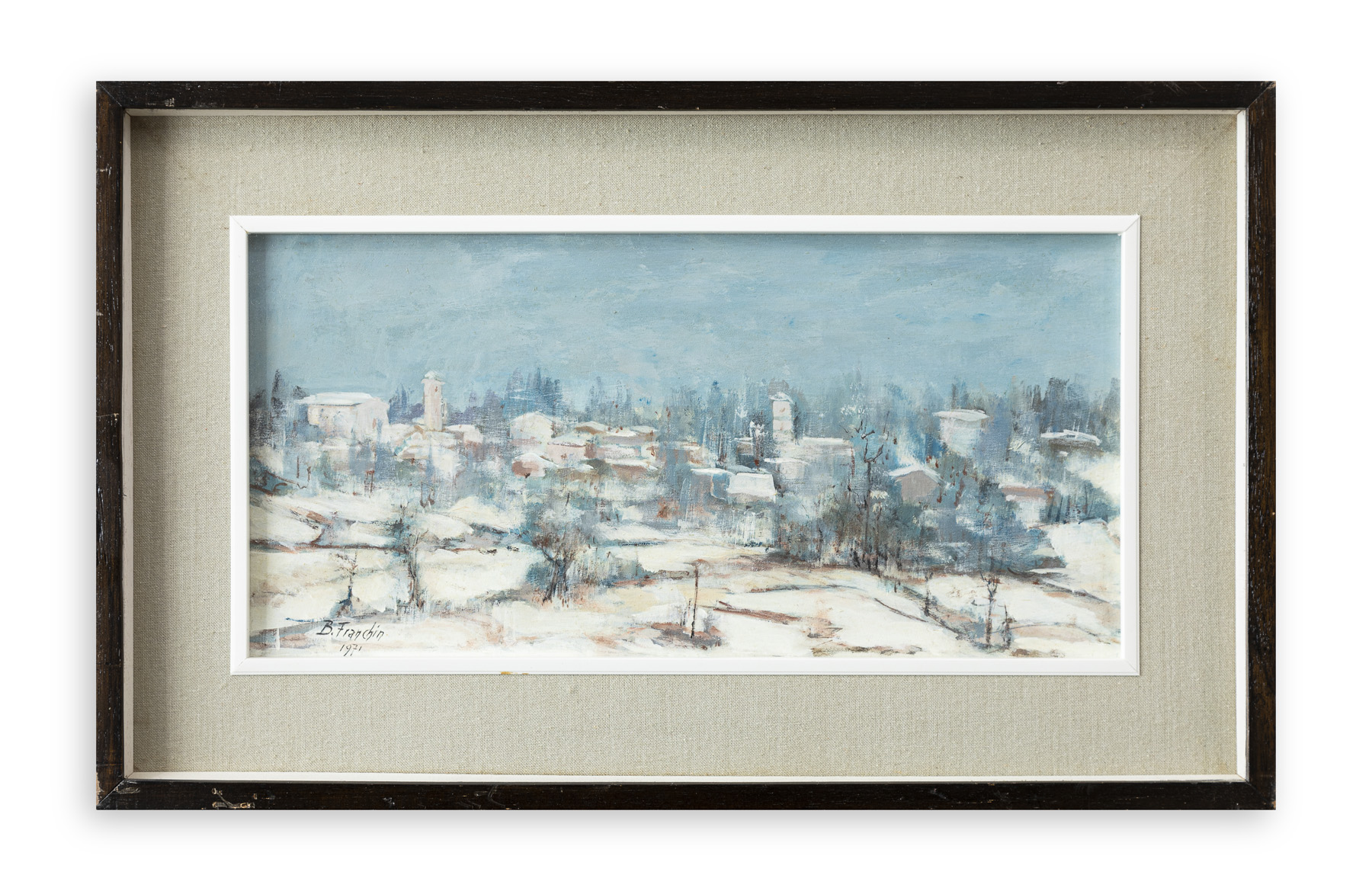 BRUNO FRANCHIN - Nevicata, 1971