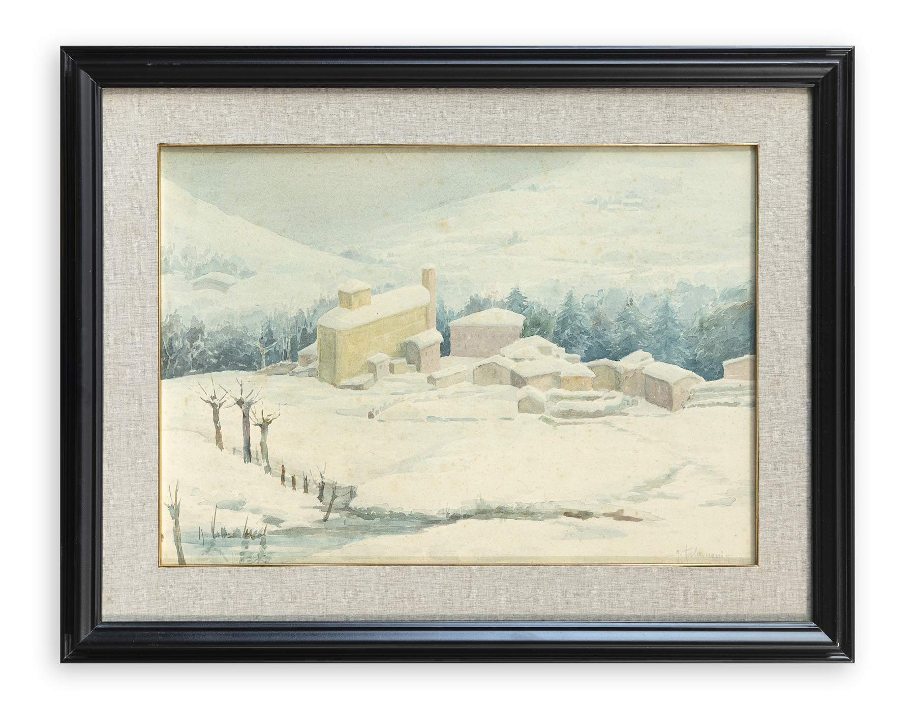 GIUSEPPE TALAMONI (1886-1968) - Senza Titolo