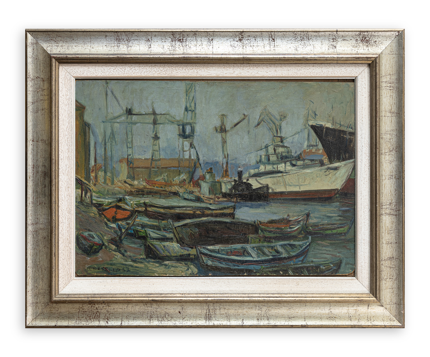ALDO DORELLA (1925) - Barche, 1957
