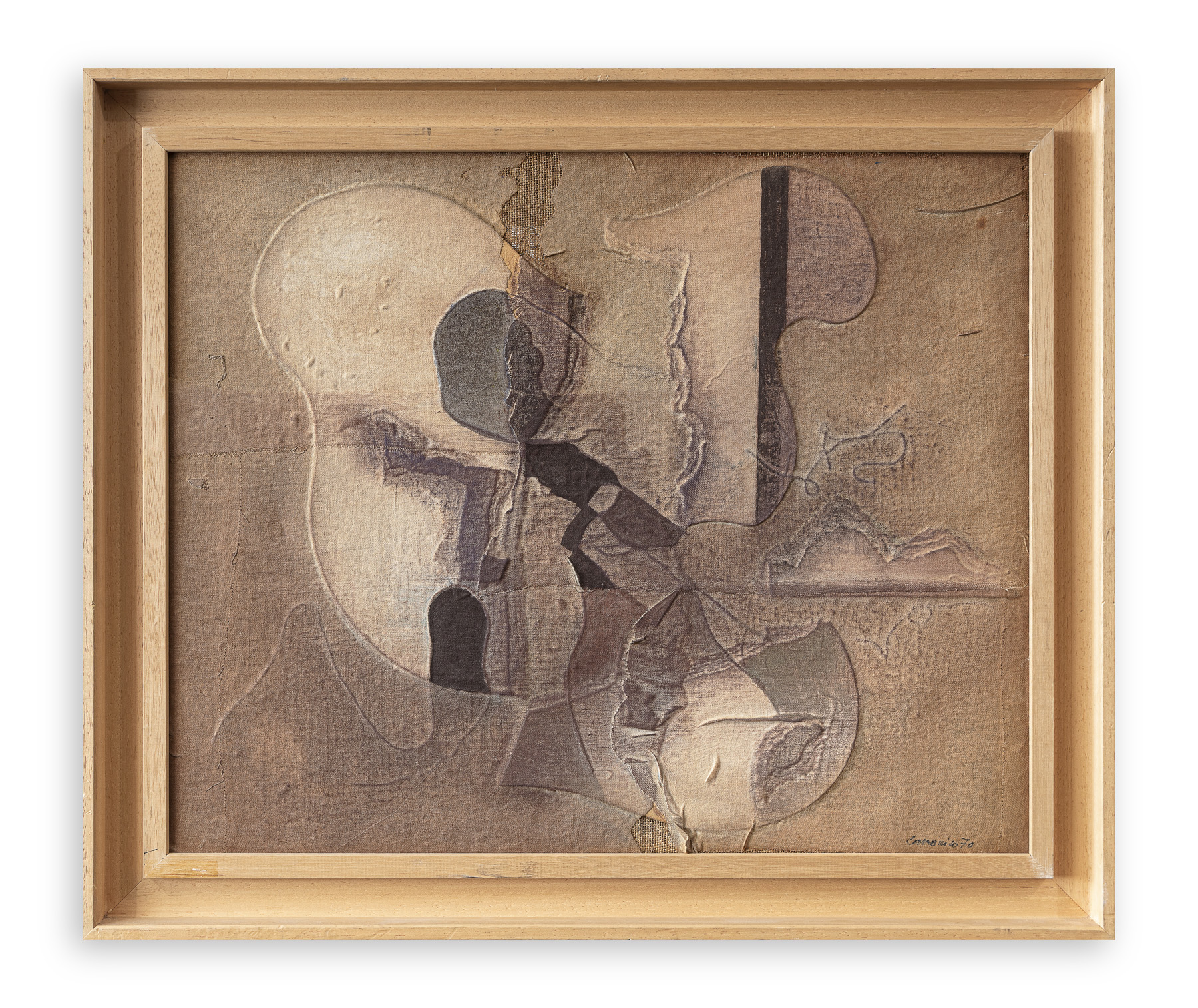 FELICE CANONICO (1922-1997) - Libera creazione, 1970