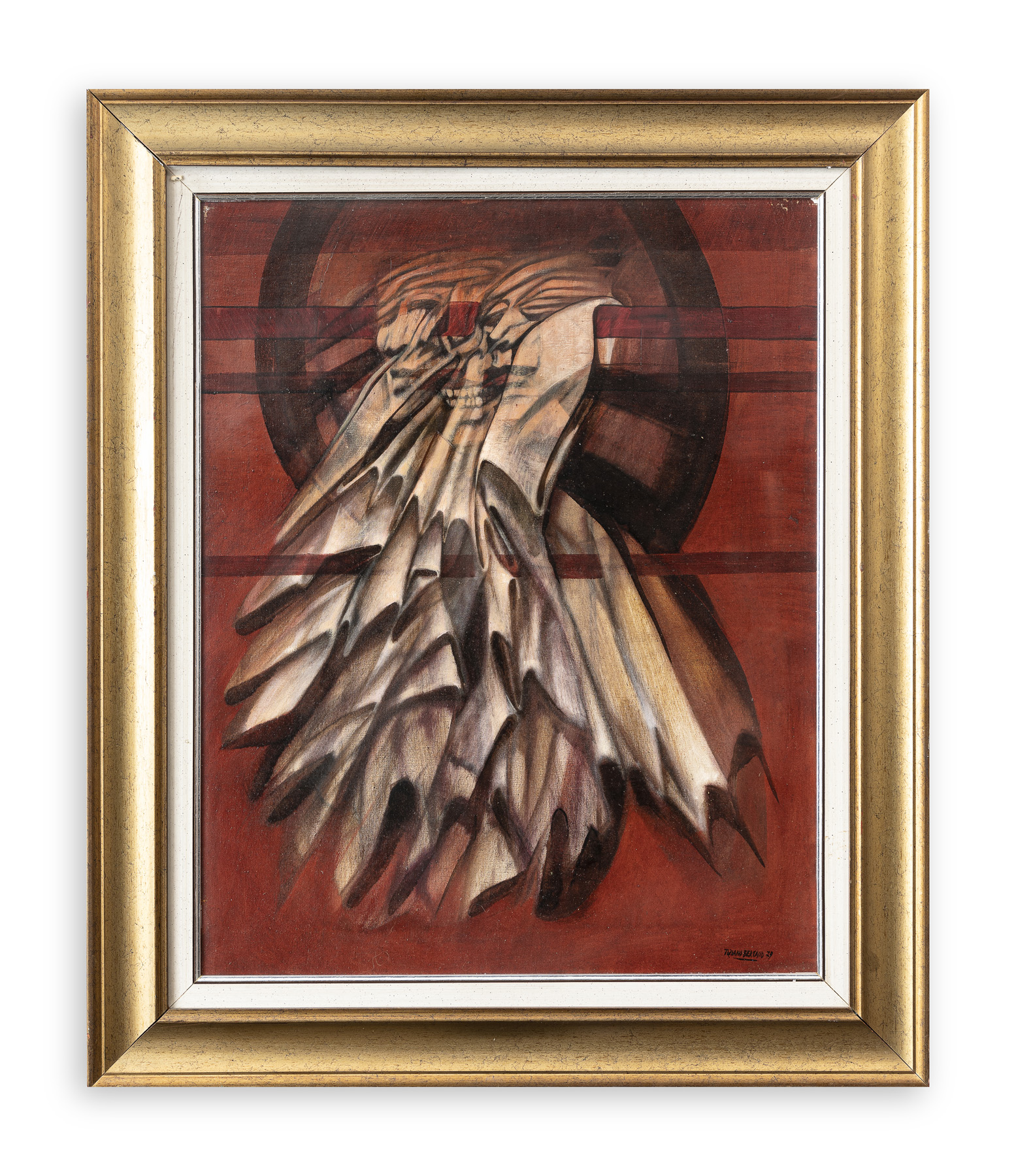 TIZIANO BERTACCO (1951) - Metamorfosi di un drappo, 1979