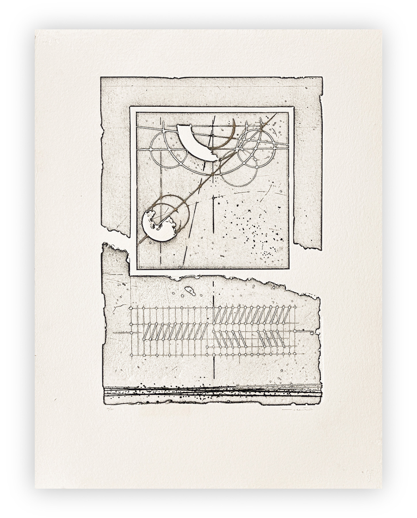 WALTER VALENTINI (1928-2022) - Le misure, il tempo, 1992