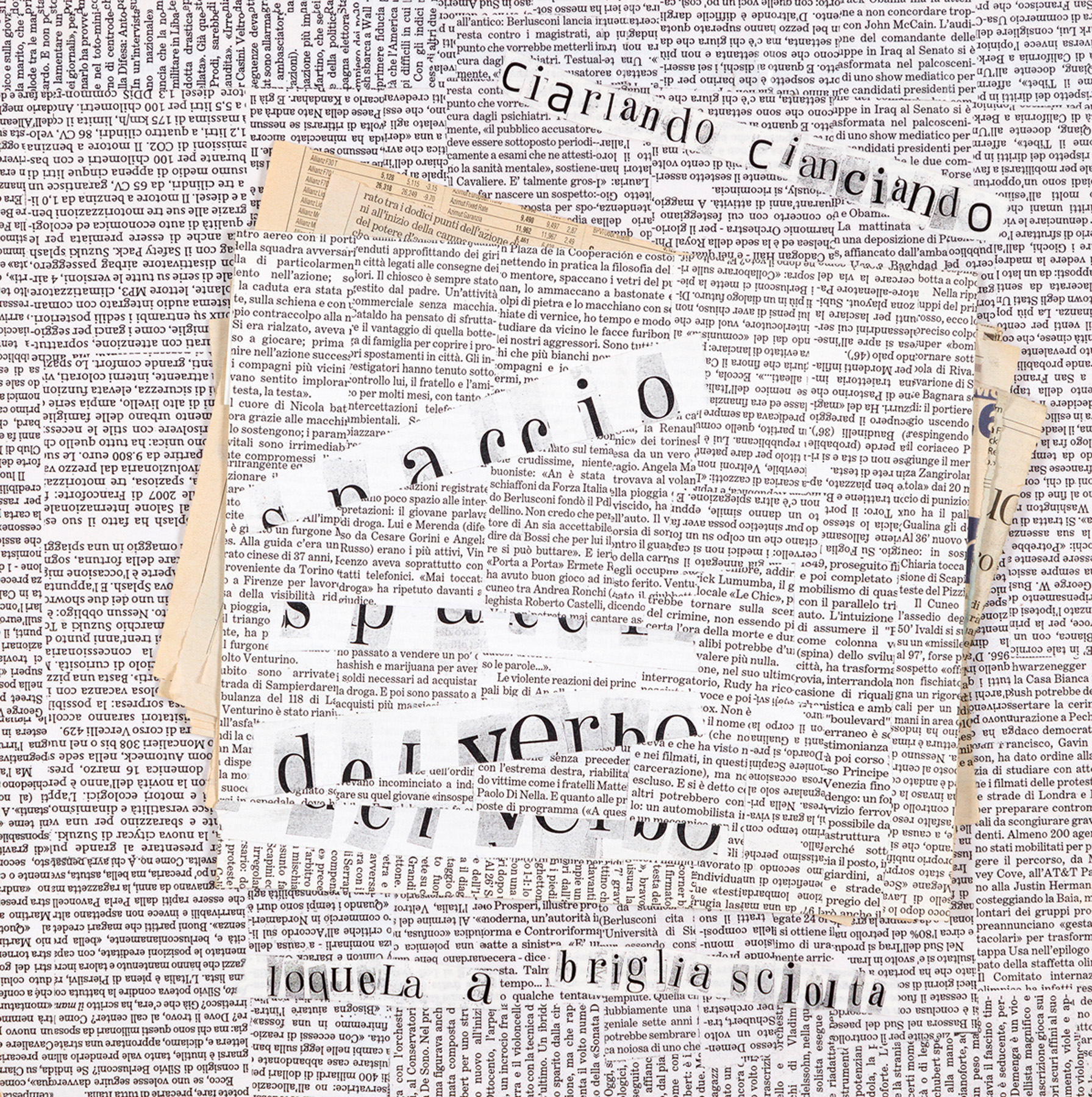 ARRIGO LORA-TOTINO (1928-2016) - Spaccio del verbo.., 2008
