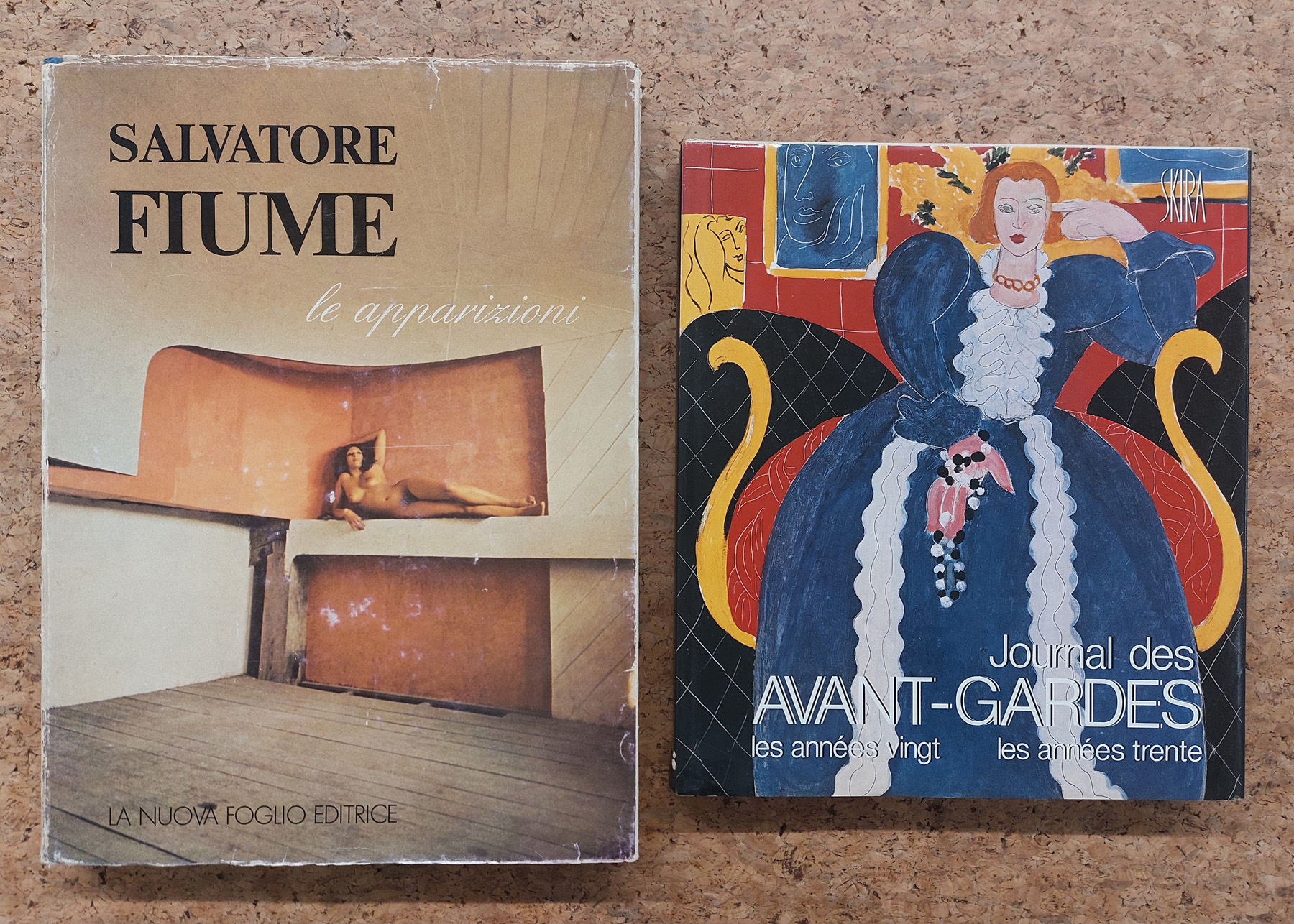 SALVATORE FIUME E JOURNAL DES AVANT-GARDES - Lotto unico di 2 imponenti cataloghi