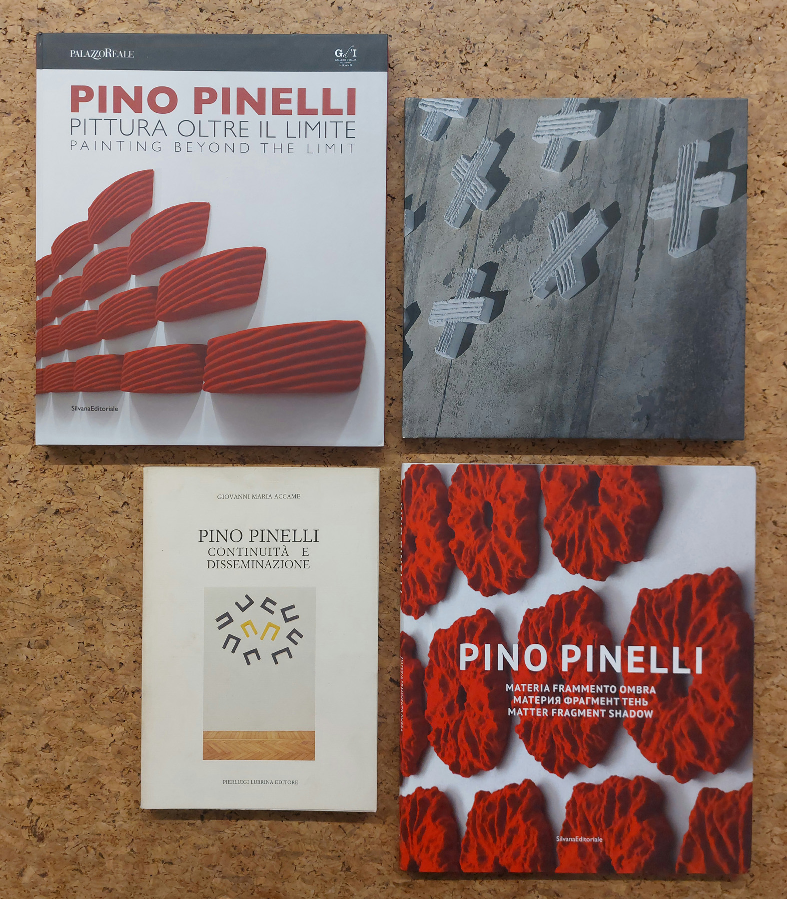 ARTE ANALITICA (PINO PINELLI) - Lotto unico di 4 cataloghi