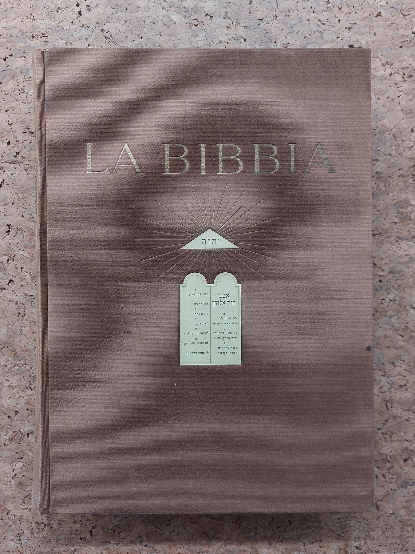 EDIZIONI D'ARTE (LA BIBBIA) - La Bibbia illustrata dai capolavori d'arte d'ogni scuola e d'ogni tempo, 1935