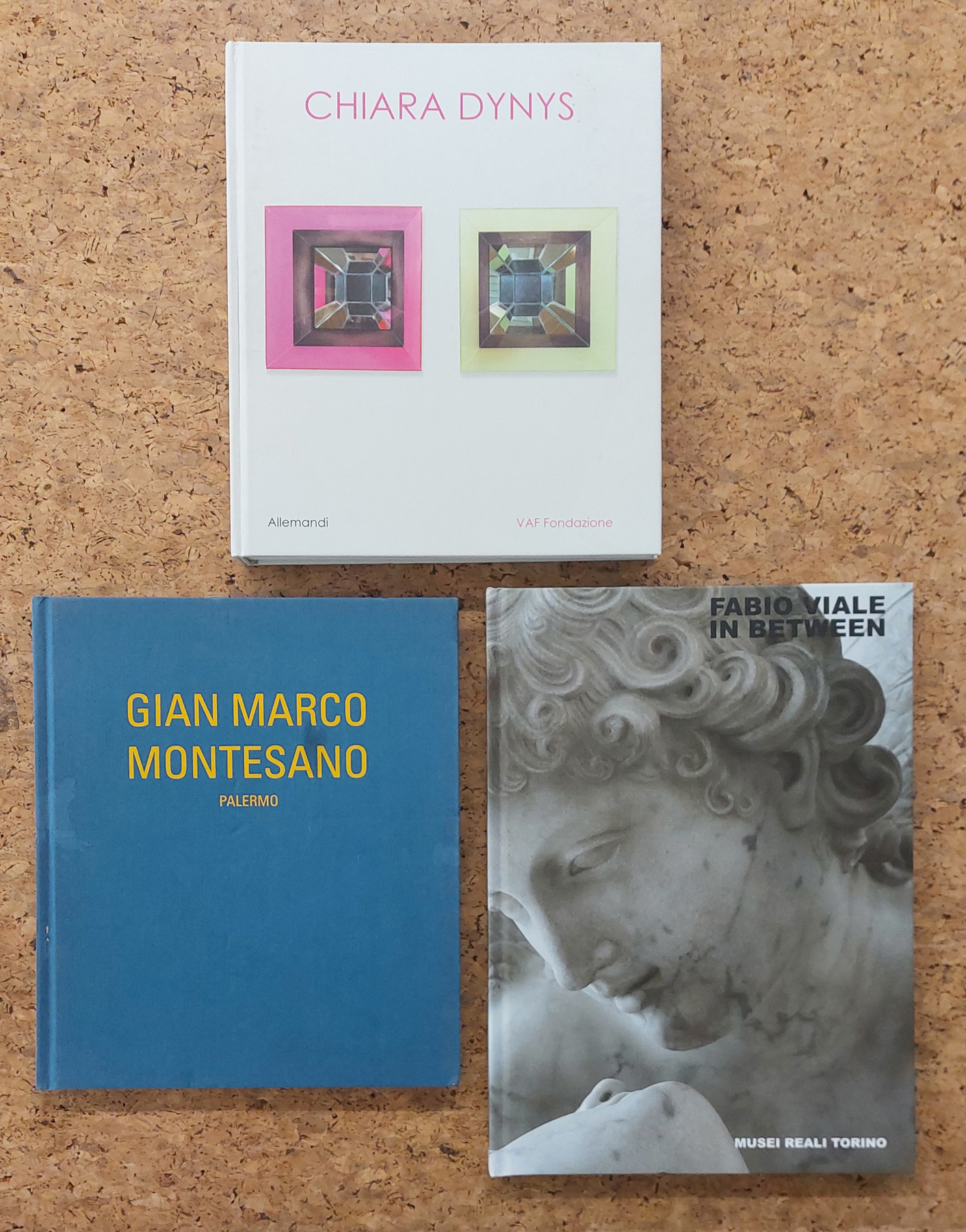 ARTE CONTEMPORANEA (DYNYS, MONTESANO E VIALE) - Lotto unico di 3 cataloghi