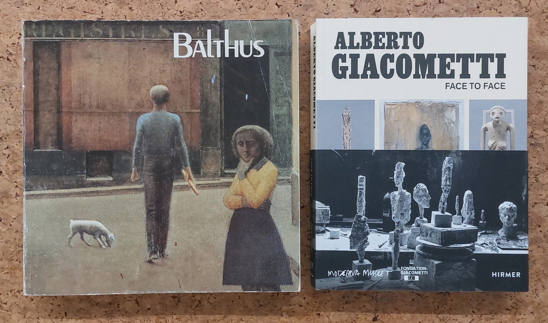 BALTHUS E GIACOMETTI - Lotto unico di 2 cataloghi