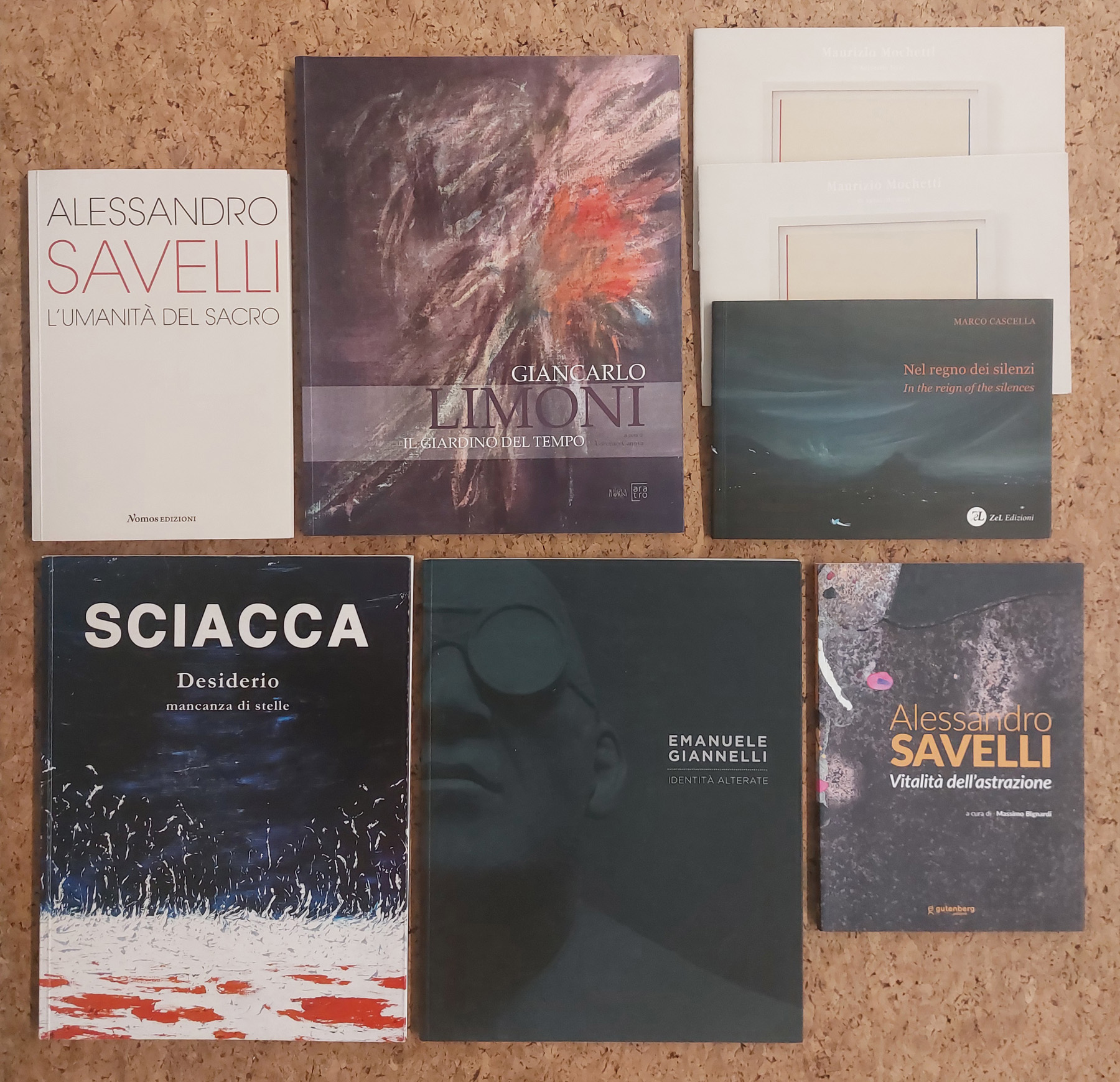 ARTE CONTEMPORANEA - Lotto unico di 8 cataloghi