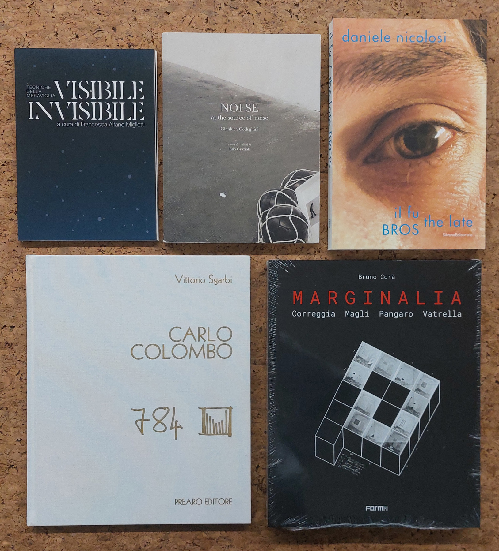 ARTE CONTEMPORANEA - Lotto unico di 5 cataloghi