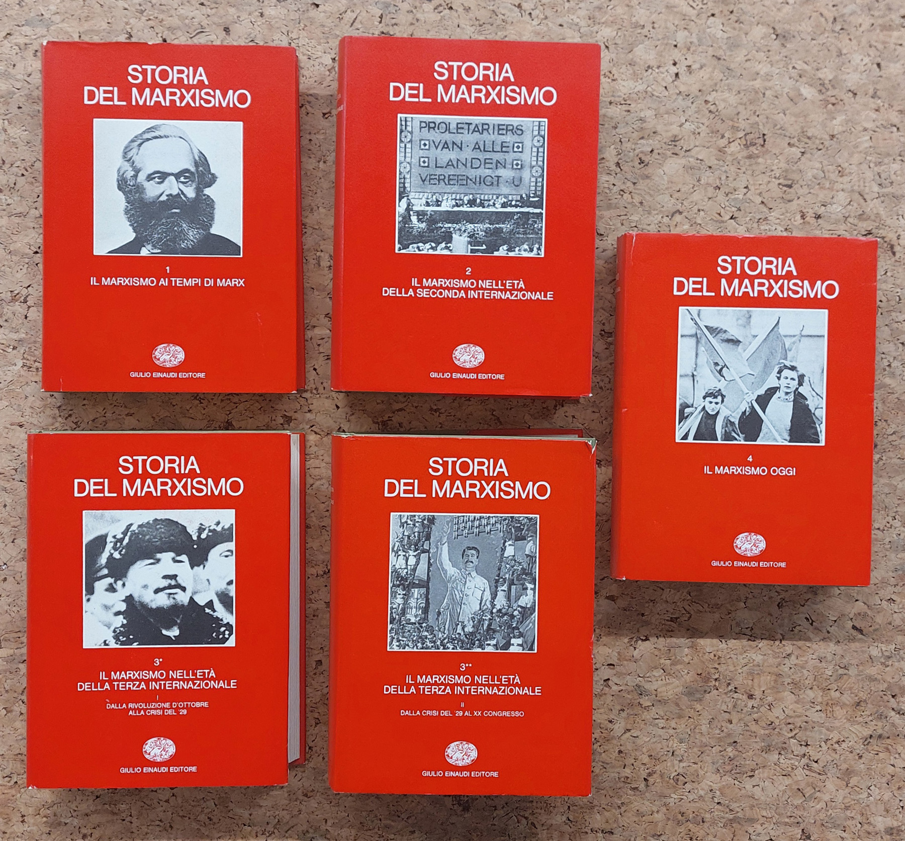 STORIA DEL MARXISMO - Lotto unico di 5 volumi