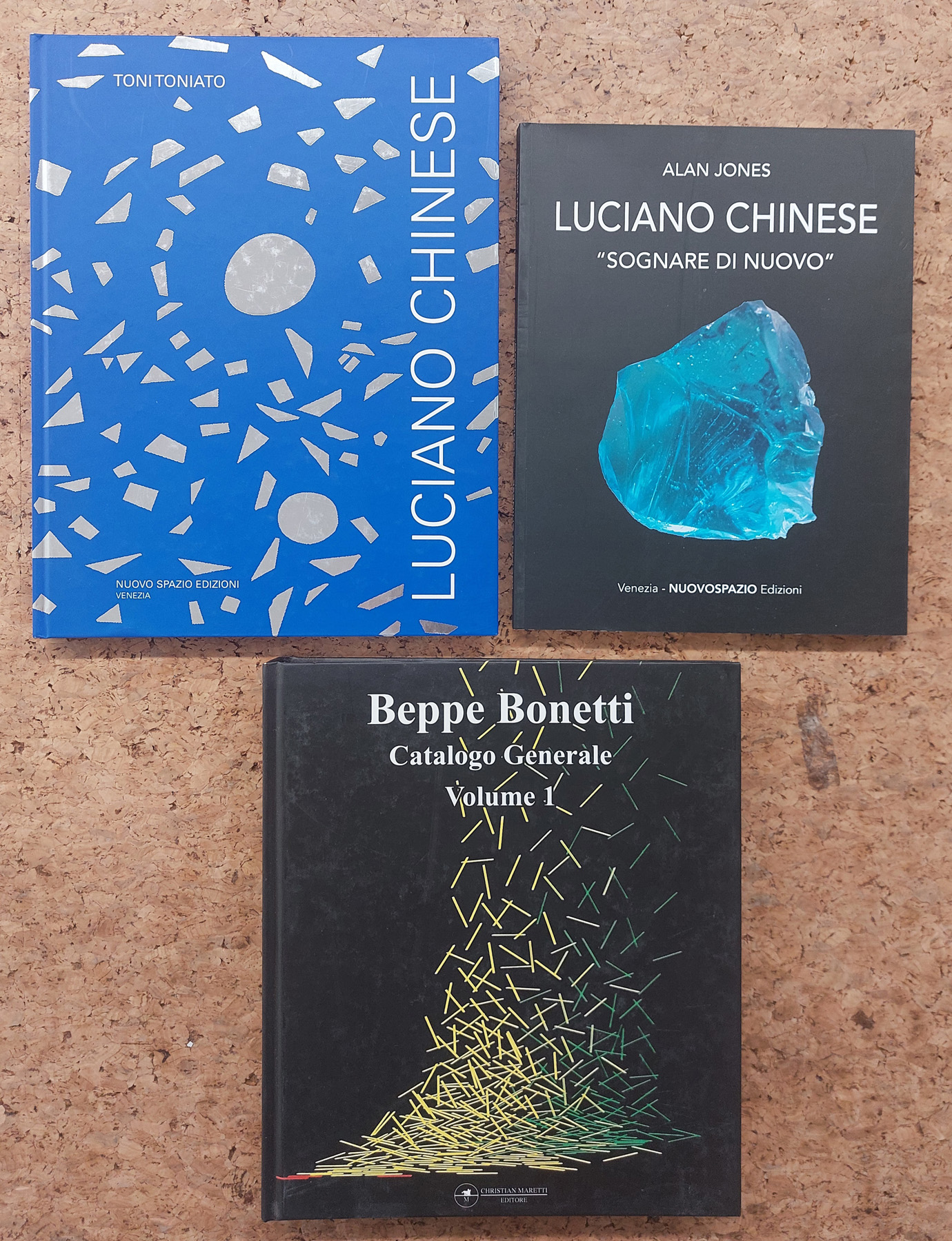 BEPPE BONETTI E LUCIANO CHINESE - Lotto unico di 3 cataloghi: