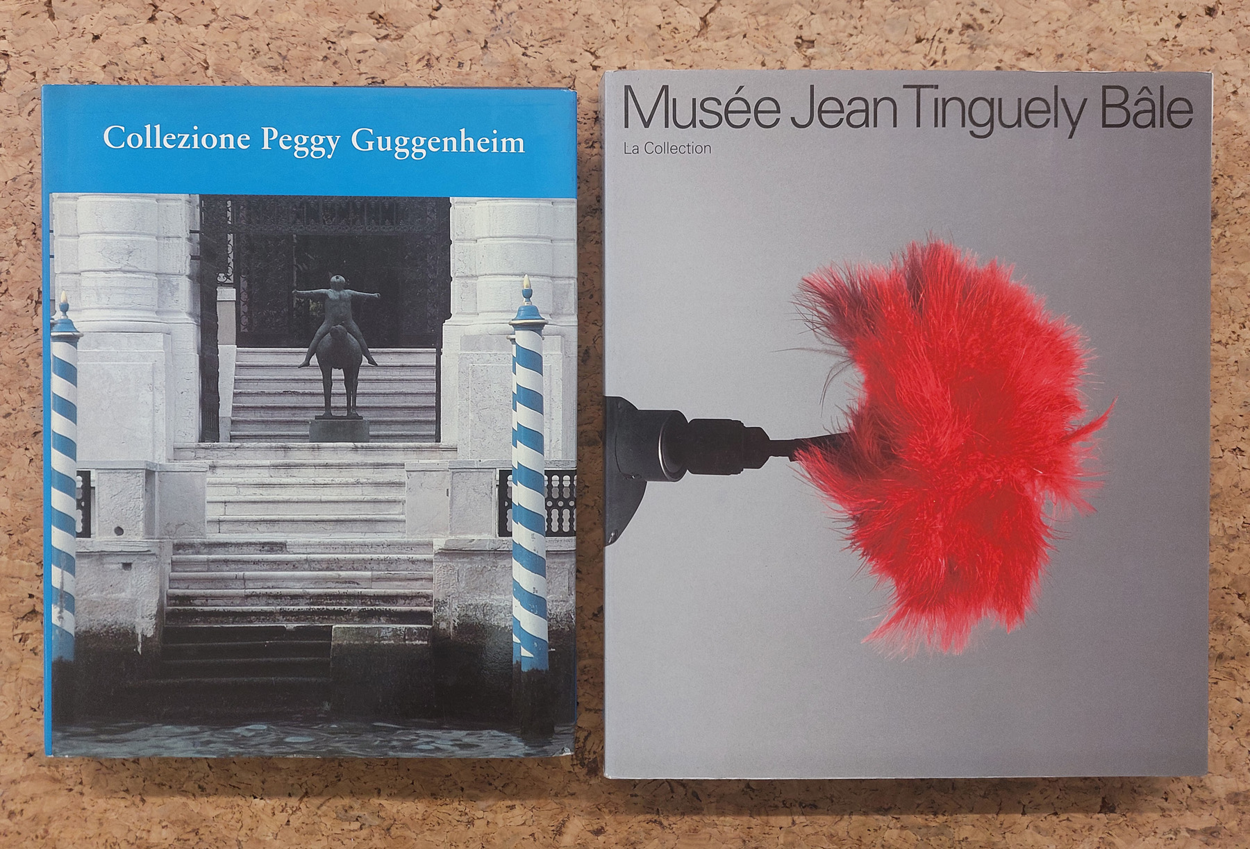 COLLEZIONE PEGGY GUGGENHEIM E MUSEO JEAN TINGUELY - Lotto unico di 2 cataloghi: