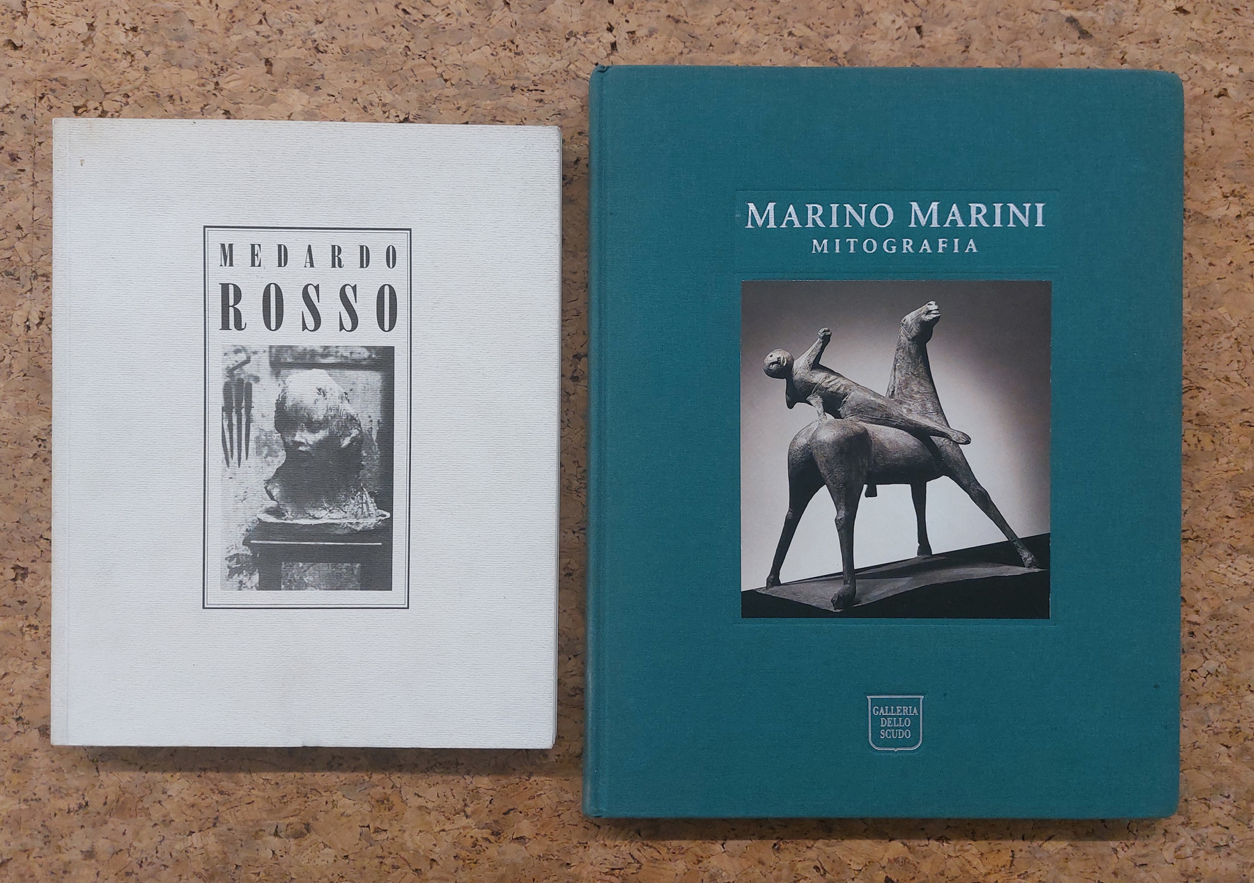 MEDARDO ROSSO E MARINO MARINI - Lotto unico di 2 cataloghi