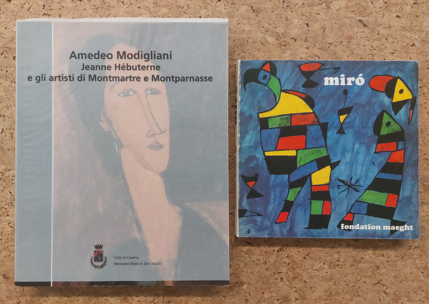 AMEDEO MODIGLIANI E JOAN MIRÒ - Lotto unico di 2 cataloghi