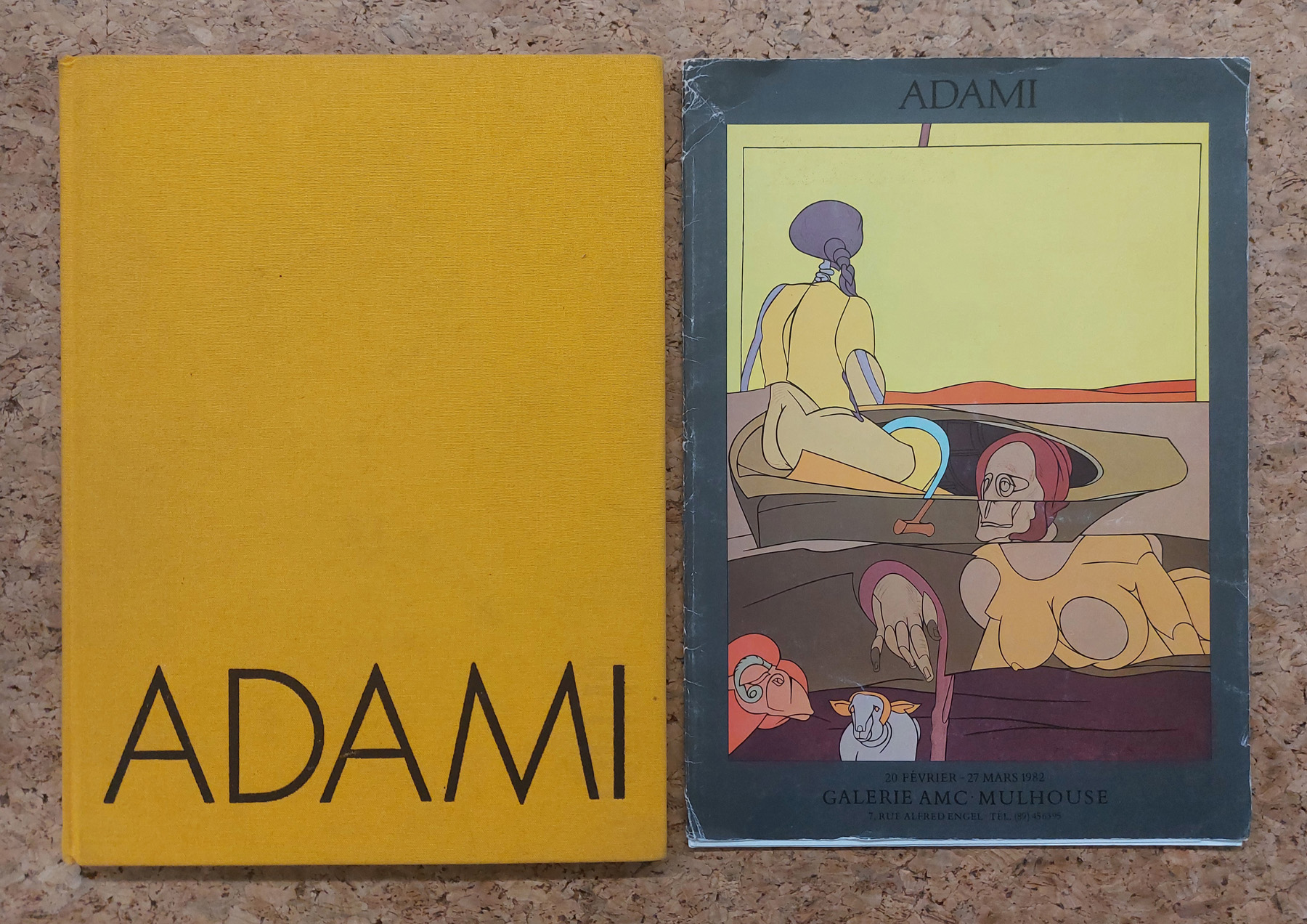 VALERIO ADAMI - Adami. Oeuvres de 1969 a 1984, 1991