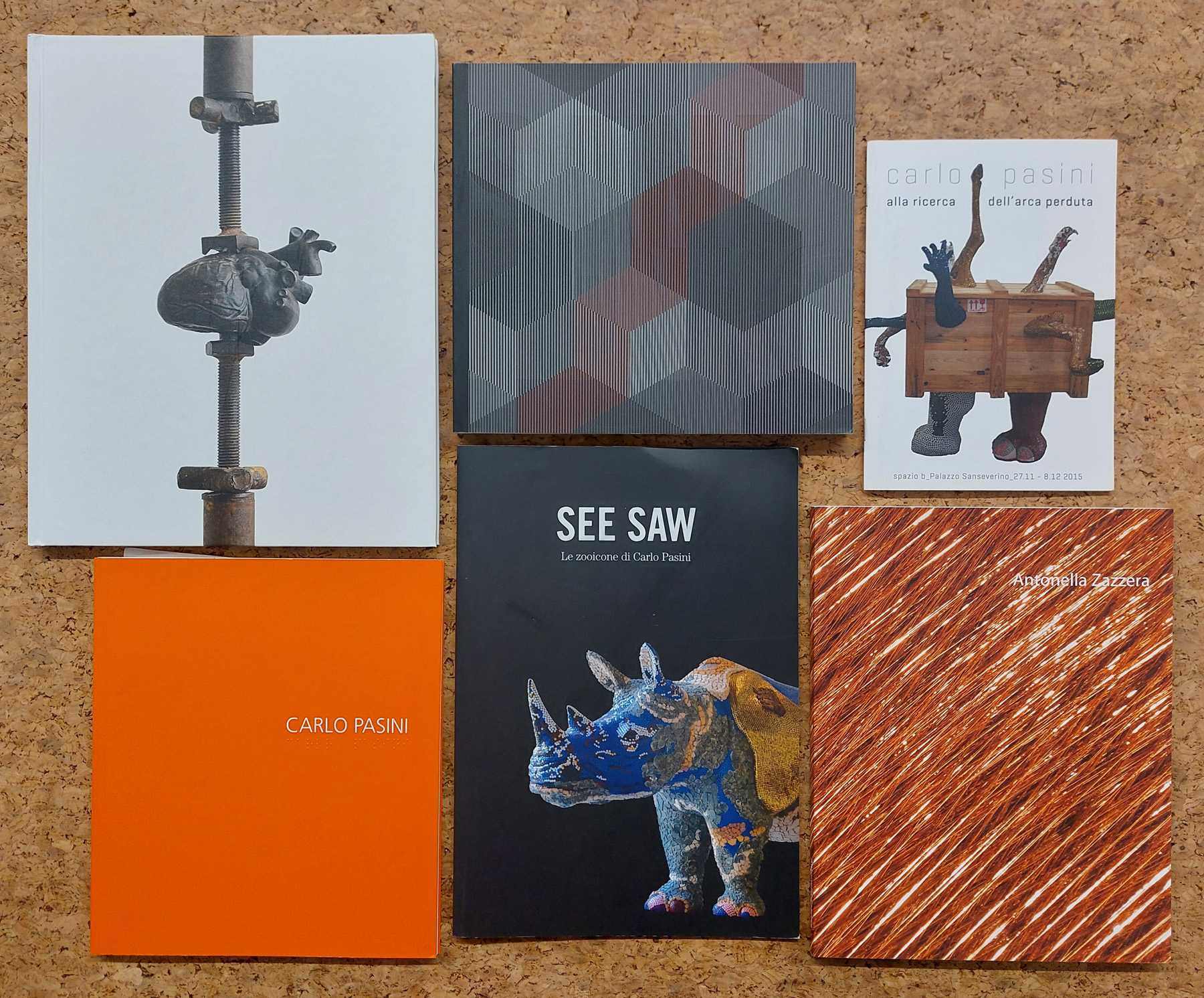 ARTE CONTEMPORANEA - Lotto unico di 6 cataloghi