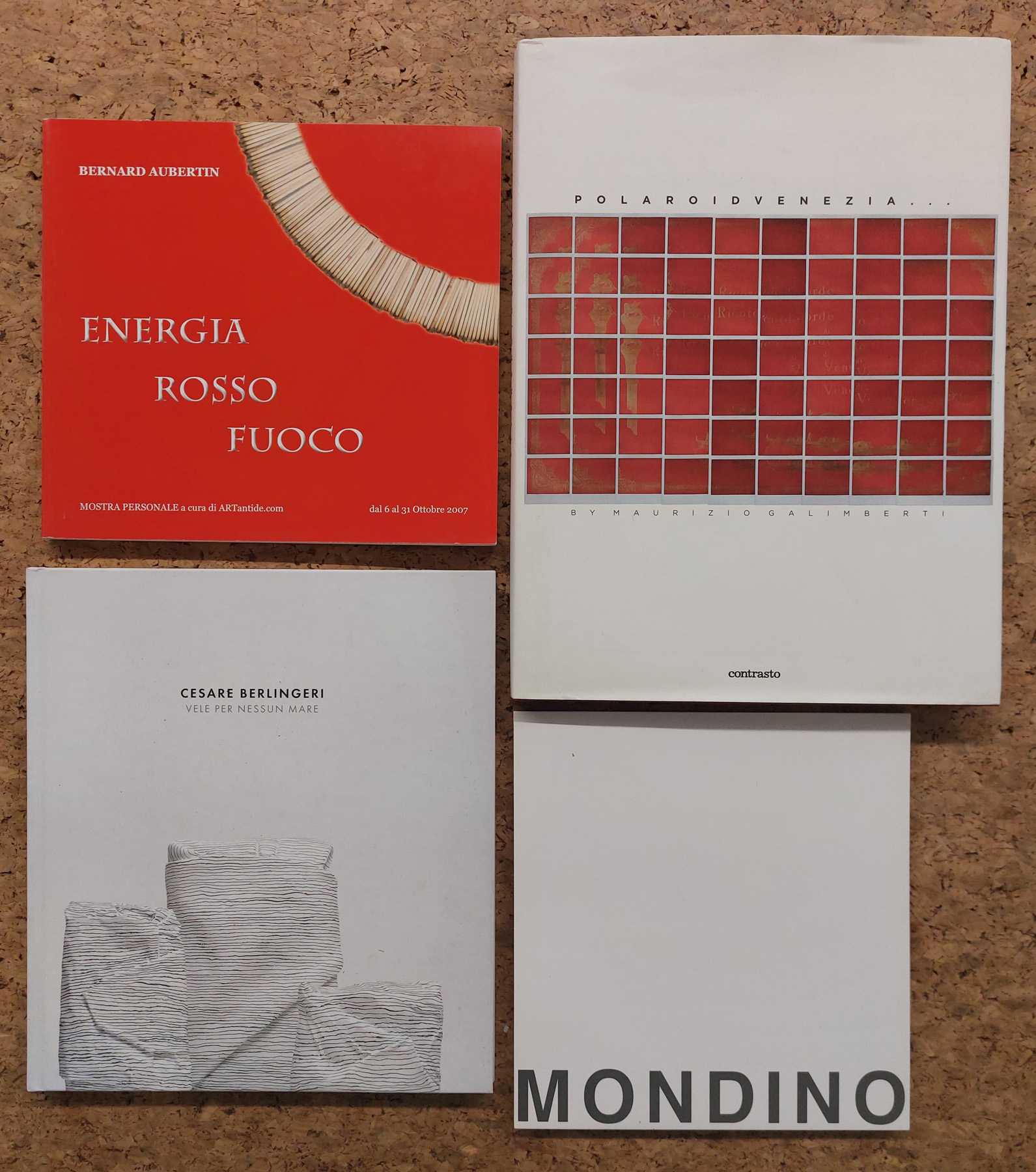 ARTE CONTEMPORANEA - Lotto unico di 4 cataloghi