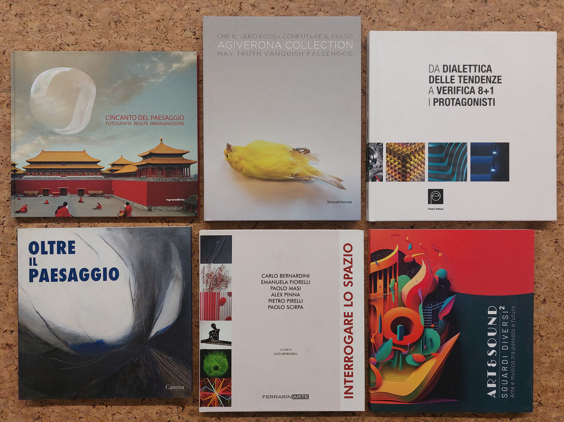 COLLETTIVE D'ARTE DEL DOPOGUERRA - Lotto unico di 6 cataloghi
