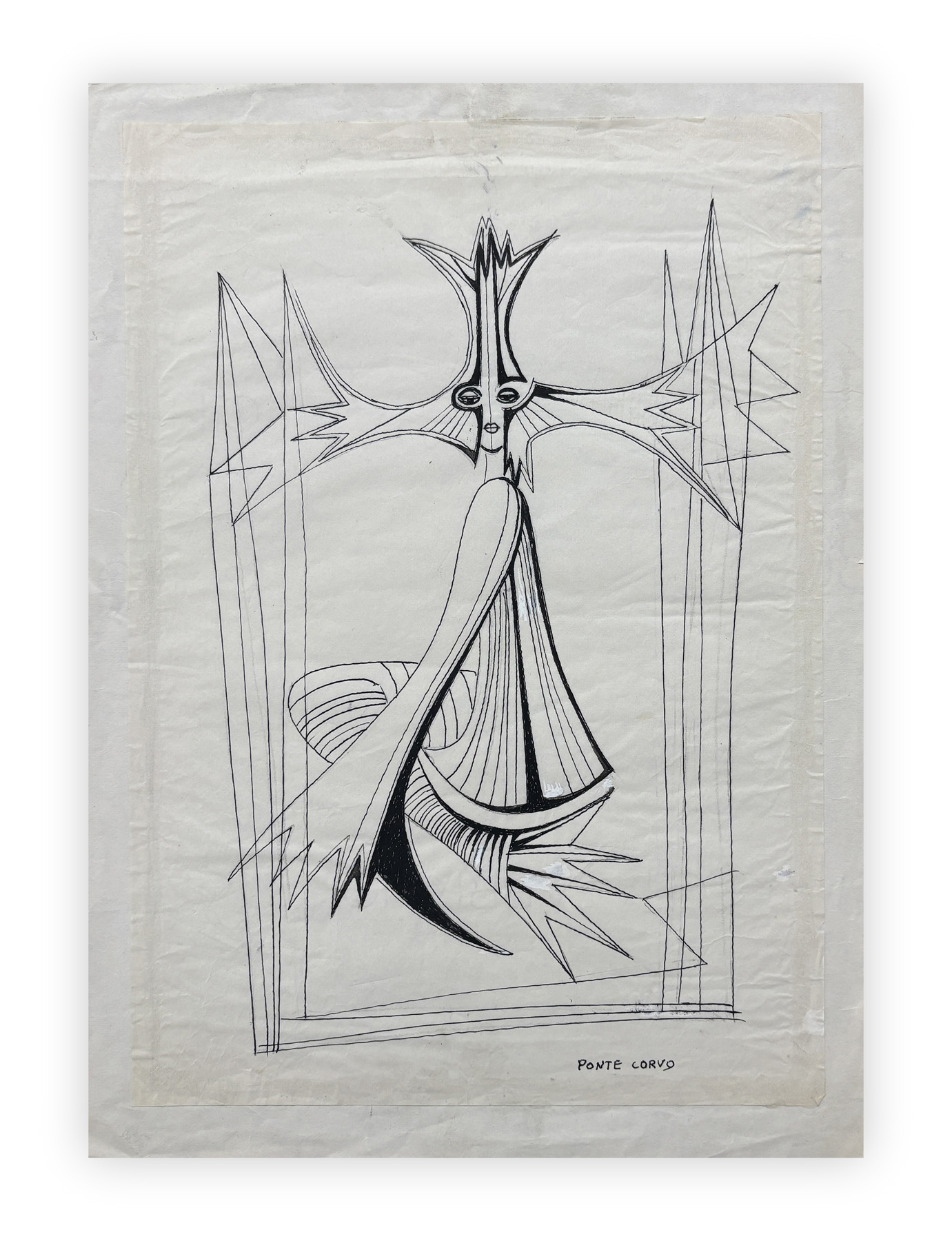RAFFAELE PONTECORVO (1913-1983) - Senza Titolo