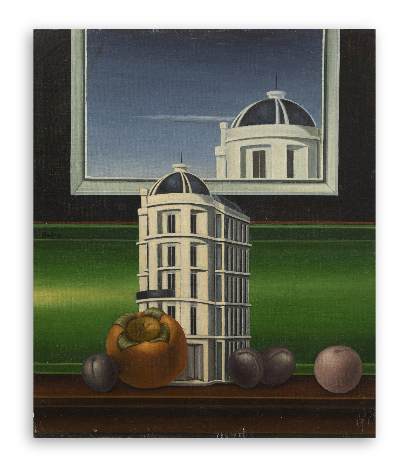 ENRICO BAFICO (1943) - Il controllore notturno, 1996
