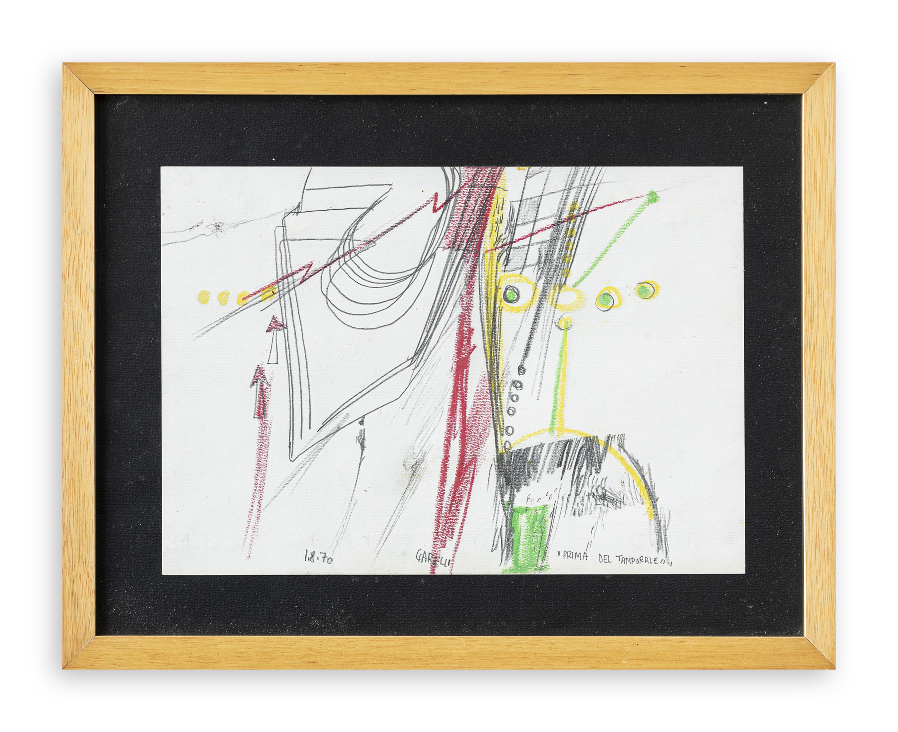 FRANCO GARELLI (1909-1973) - Prima del temporale, 1970
