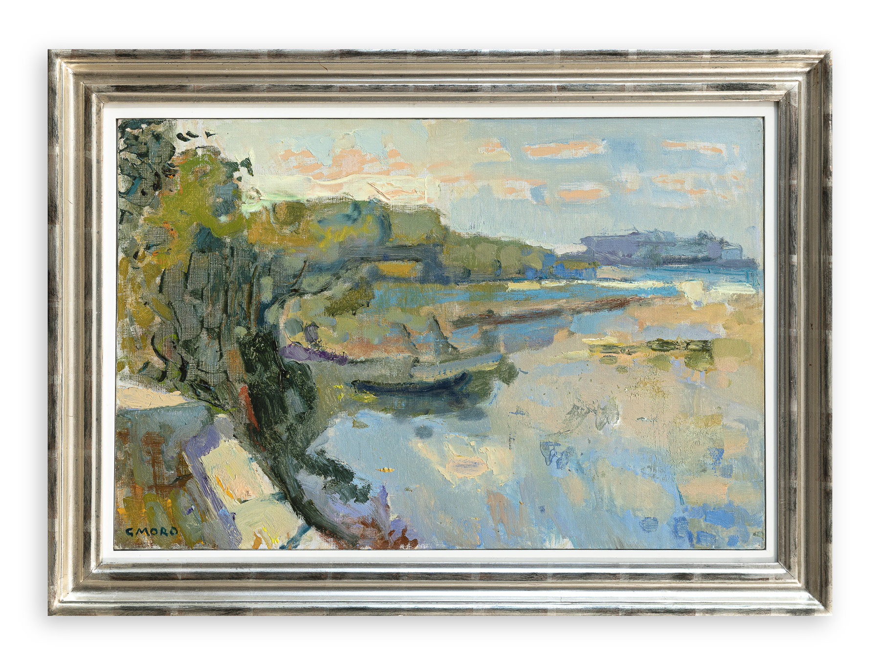 GINO MORO (1901-1977) - Il Po
