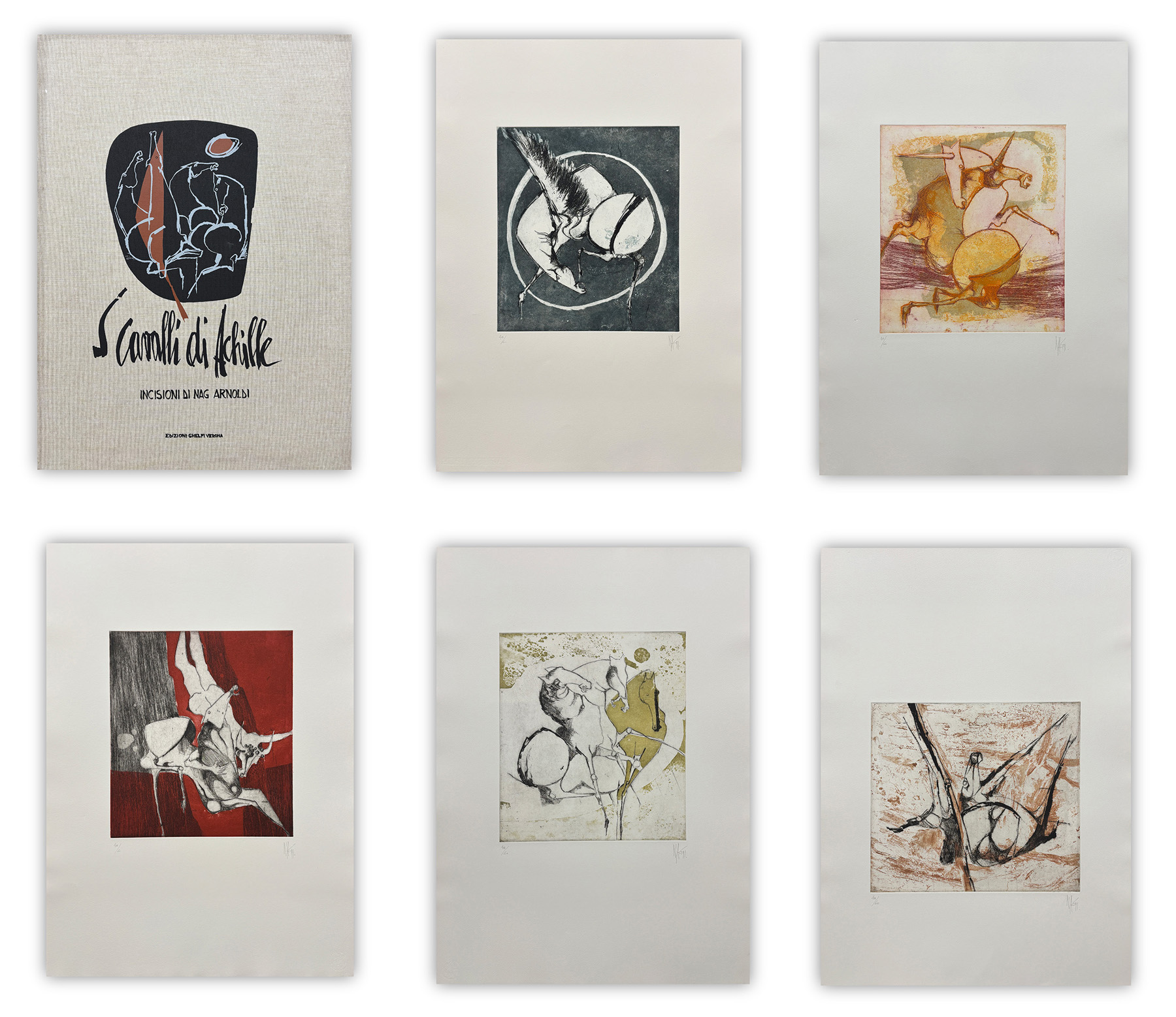 NAG ARNOLDI (1928-2017) - I cavalli di Achille, 1991
