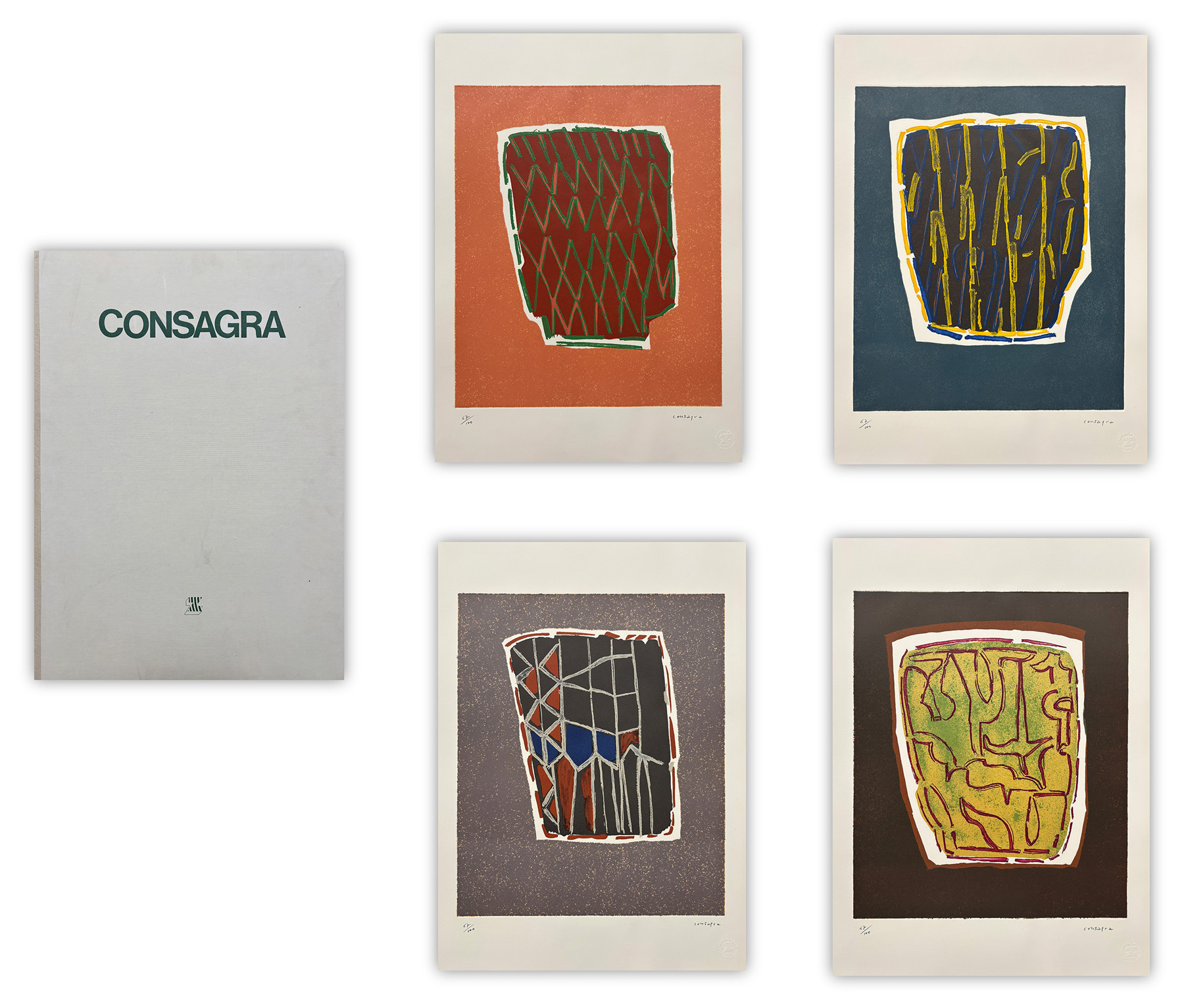 PIETRO CONSAGRA (1920-2005) - Senza Titolo, 1975