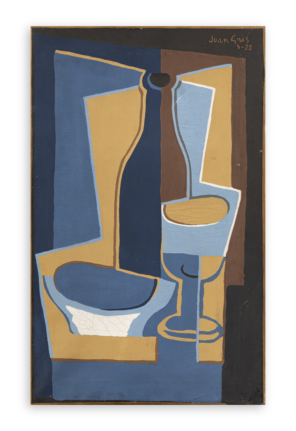JUAN GRIS (1887-1927) - La bouteille, primi anni '50