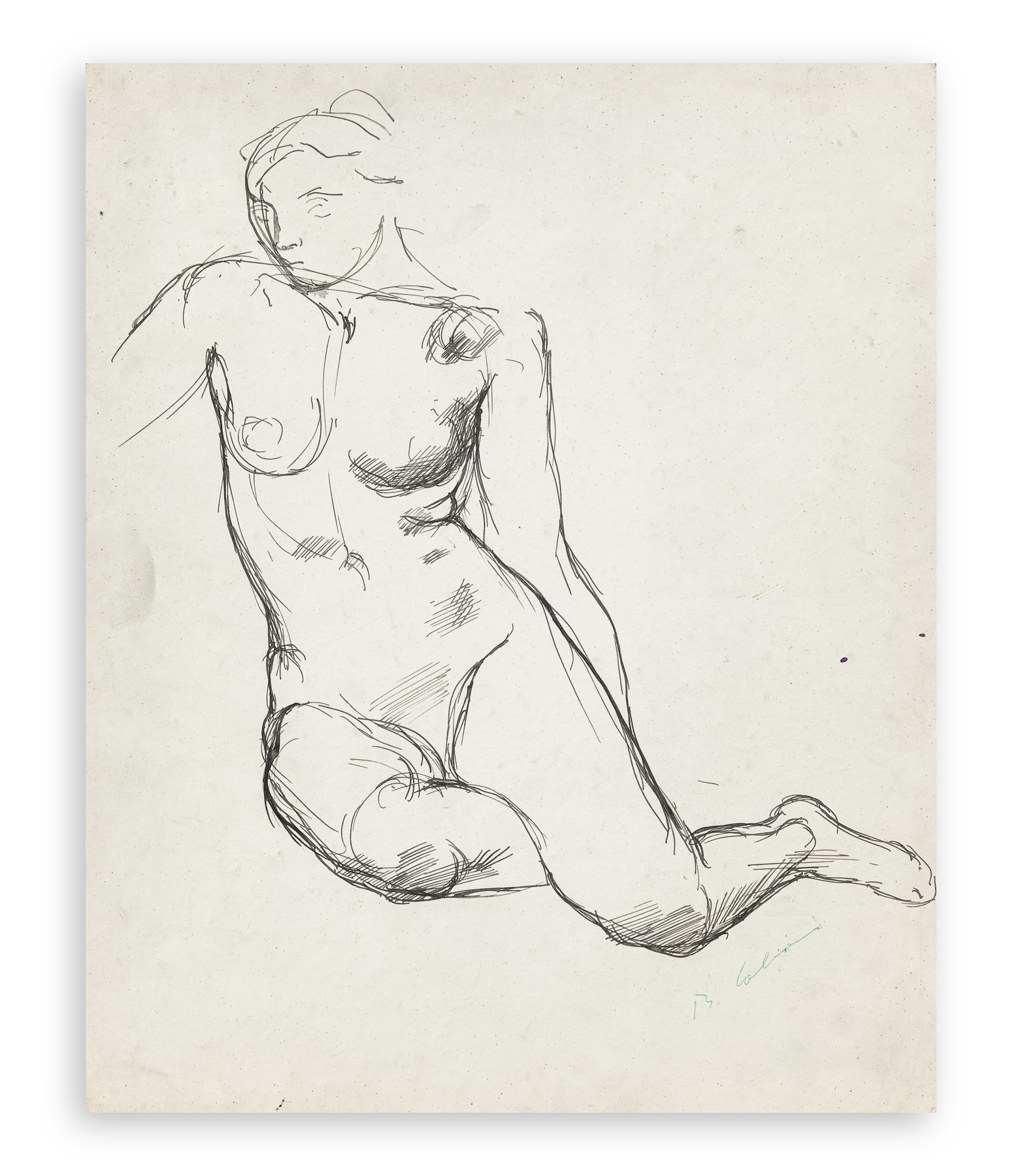 BRUNO CALVANI (1904-1985) - Senza Titolo