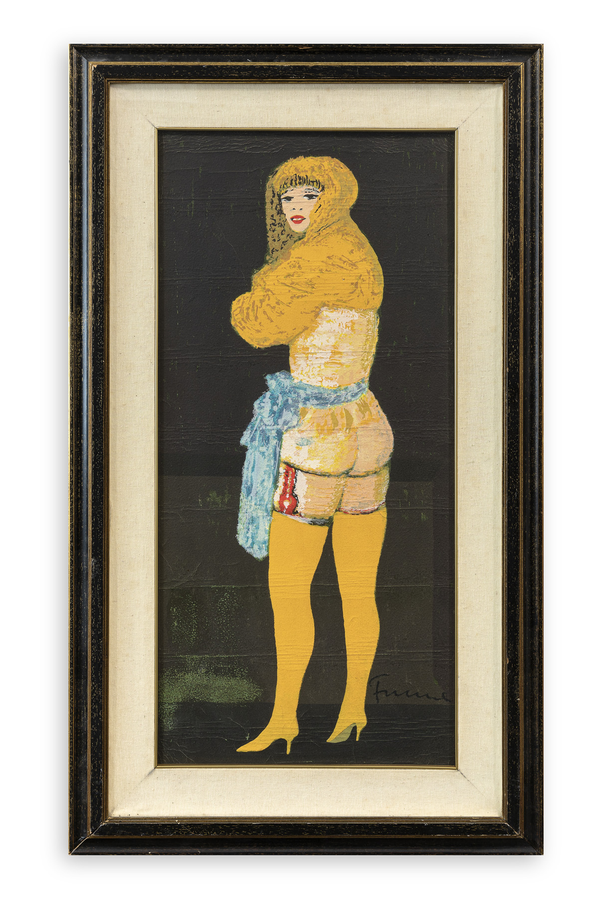 SALVATORE FIUME (1915-1997) - Senza Titolo (Odalisca)