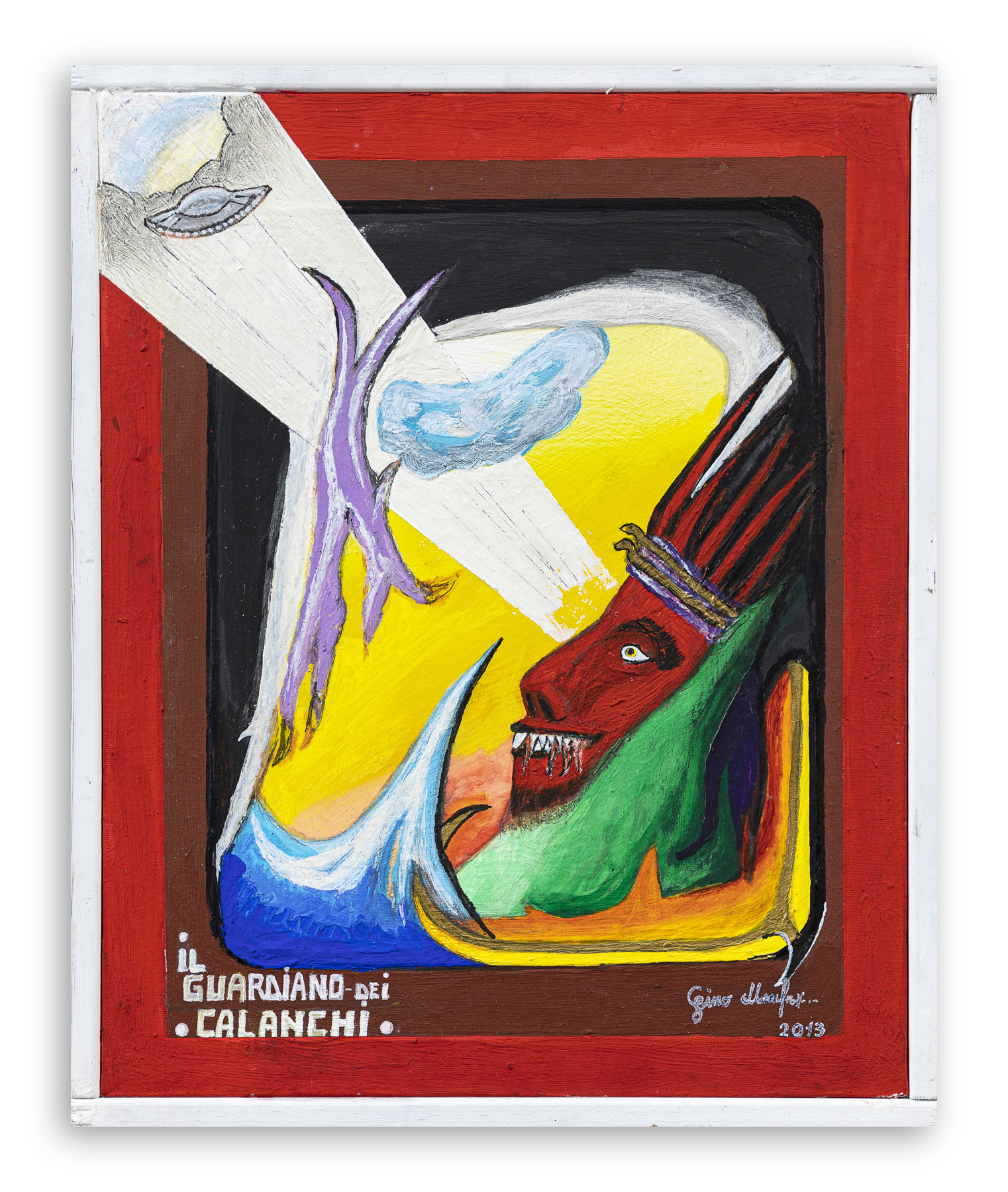 GINO MANFREDINI - Il guardiano dei calanchi, 2013