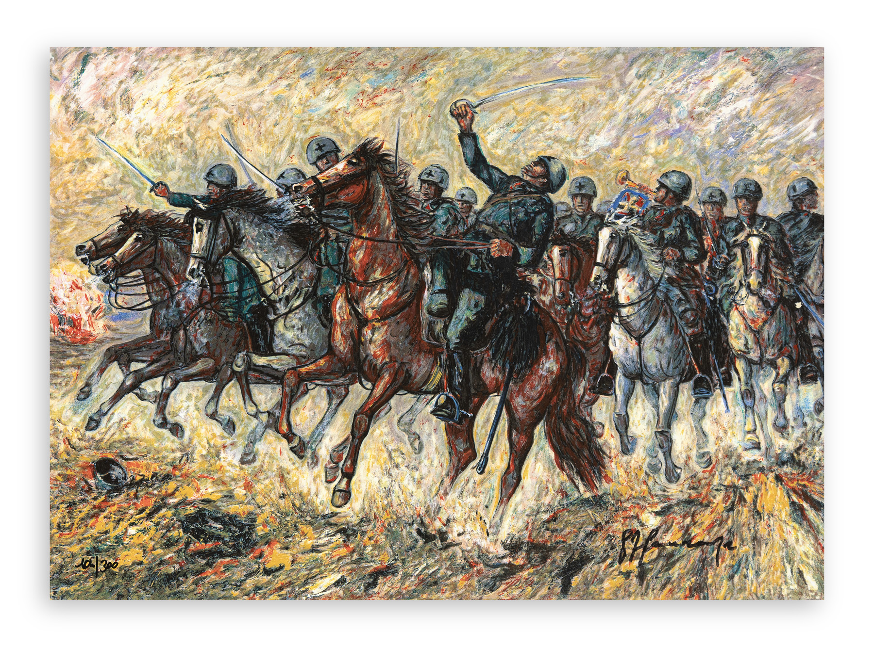 GIOVAN FRANCESCO GONZAGA (1921-2007) - Cavalieri