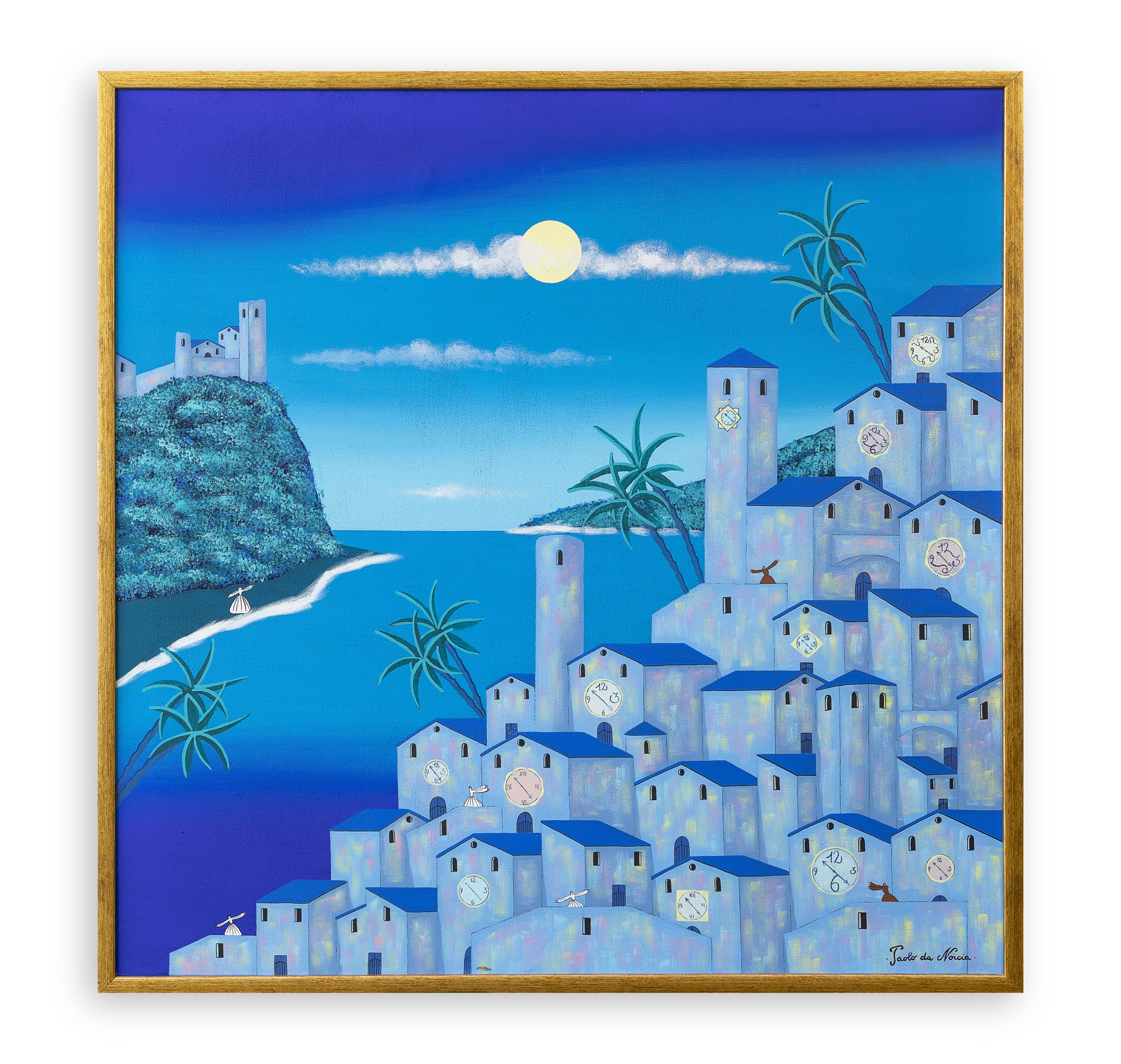 PAOLO DA NORCIA (1953) - La città degli orologi, 2000